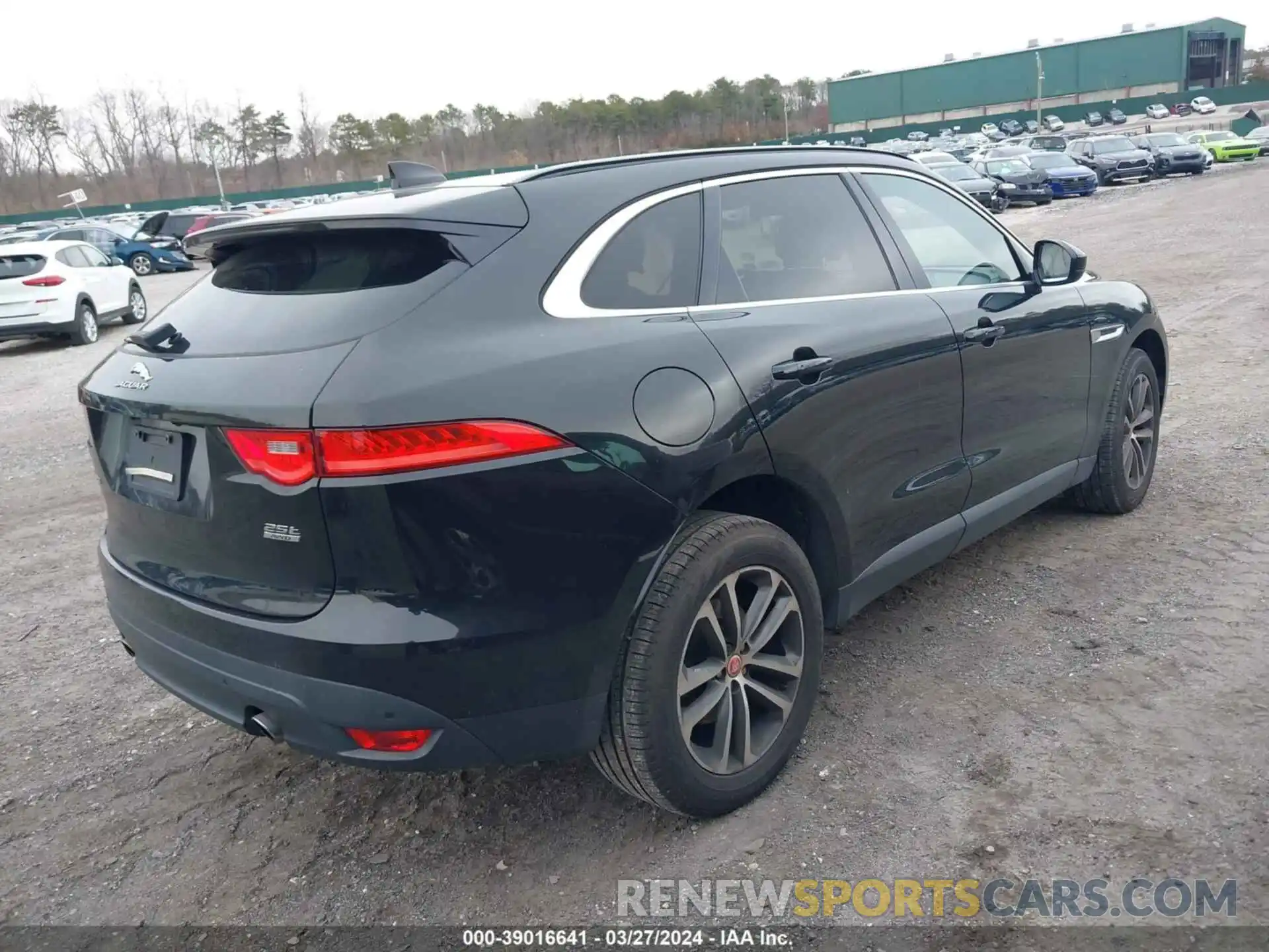 4 Фотография поврежденного автомобиля SADCJ2FX7KA357008 JAGUAR F-PACE 2019