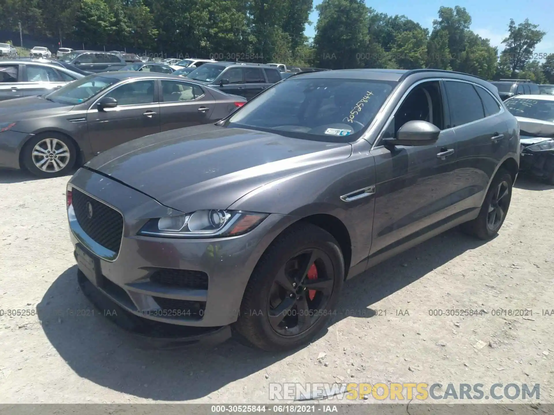 2 Photograph of a damaged car SADCJ2FX7KA365741 JAGUAR F-PACE 2019