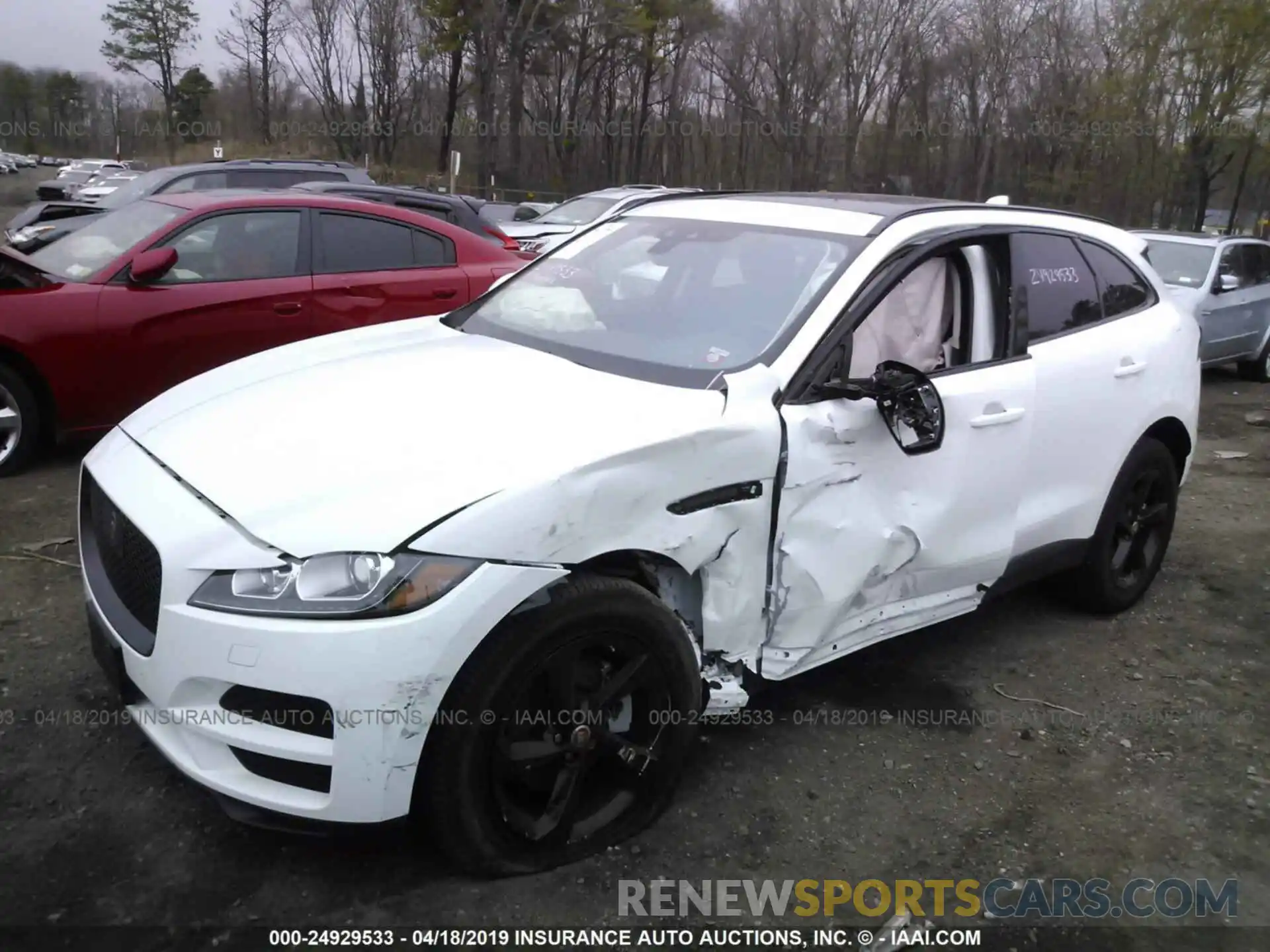 2 Photograph of a damaged car SADCJ2FX7KA393538 JAGUAR F-PACE 2019