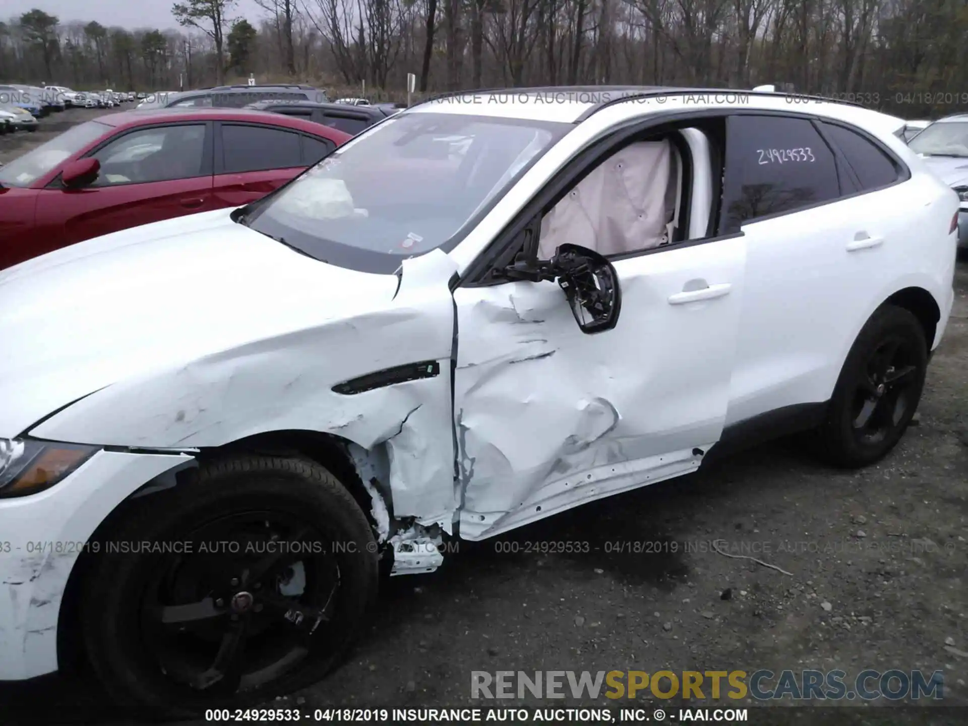 6 Photograph of a damaged car SADCJ2FX7KA393538 JAGUAR F-PACE 2019