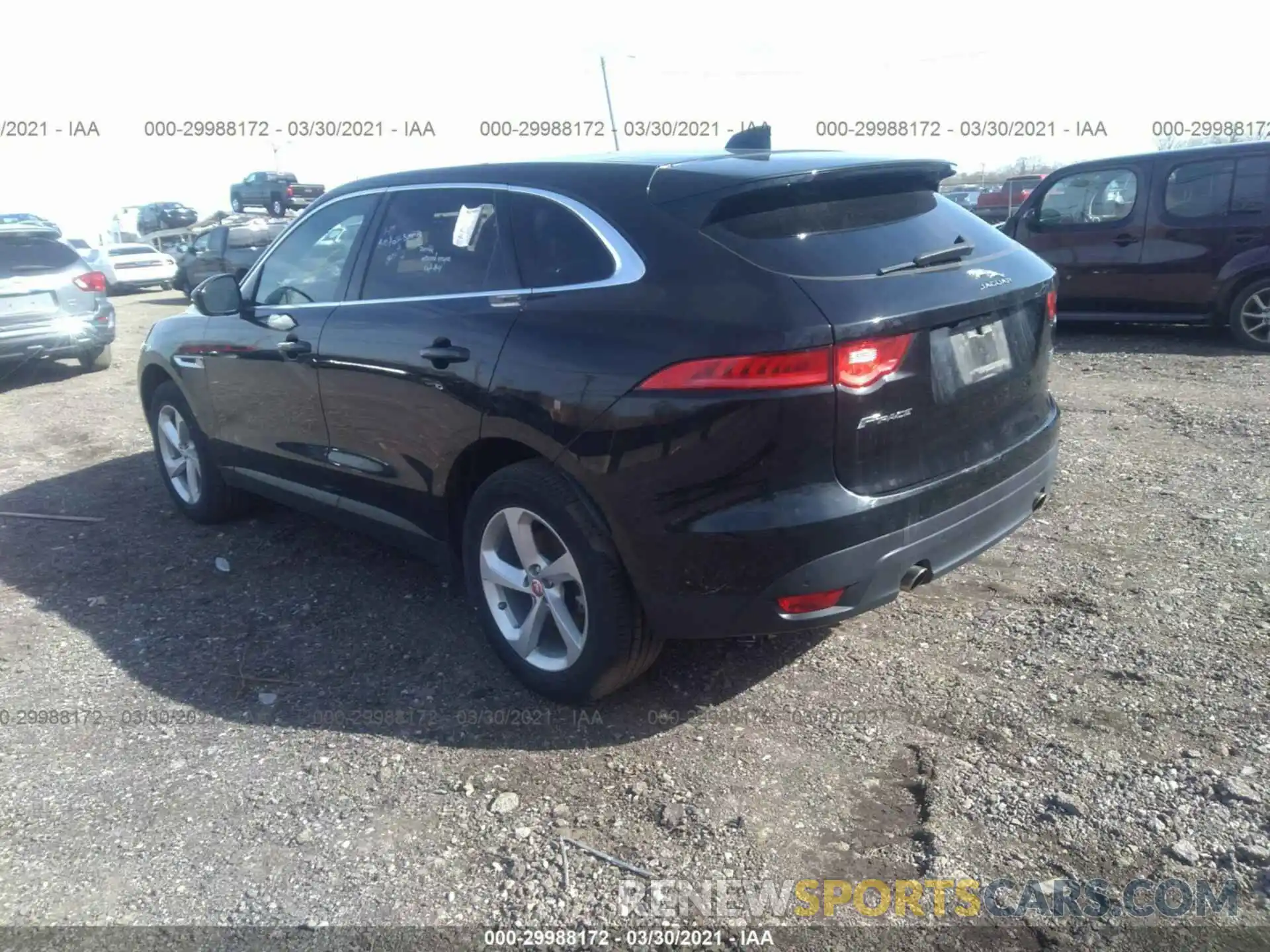 3 Фотография поврежденного автомобиля SADCJ2FX7KA398898 JAGUAR F-PACE 2019