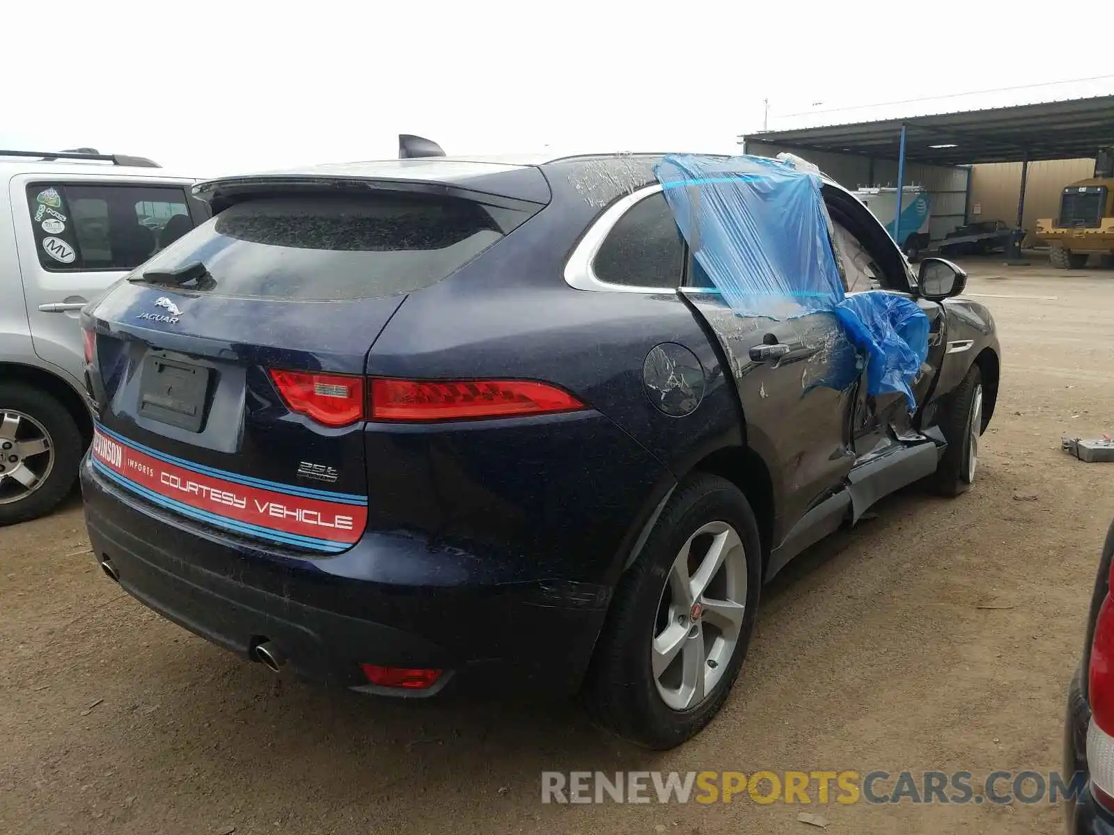 4 Фотография поврежденного автомобиля SADCJ2FX7KA609758 JAGUAR F-PACE 2019