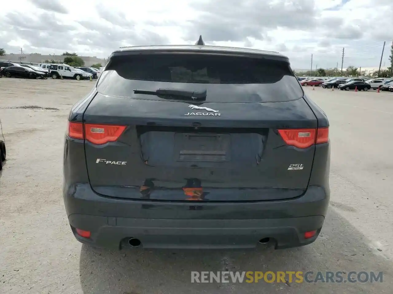 6 Photograph of a damaged car SADCJ2FX7KA615446 JAGUAR F-PACE 2019