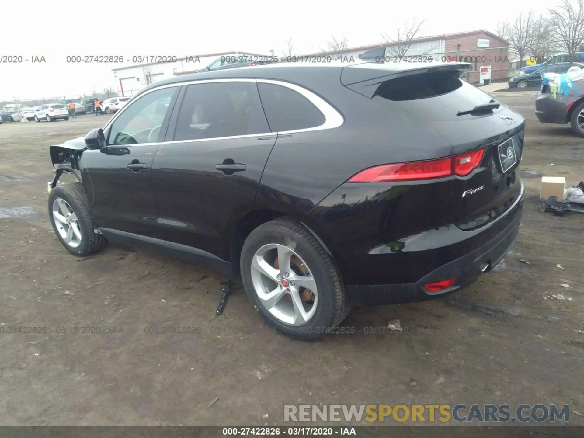 3 Фотография поврежденного автомобиля SADCJ2FX8KA356949 JAGUAR F-PACE 2019