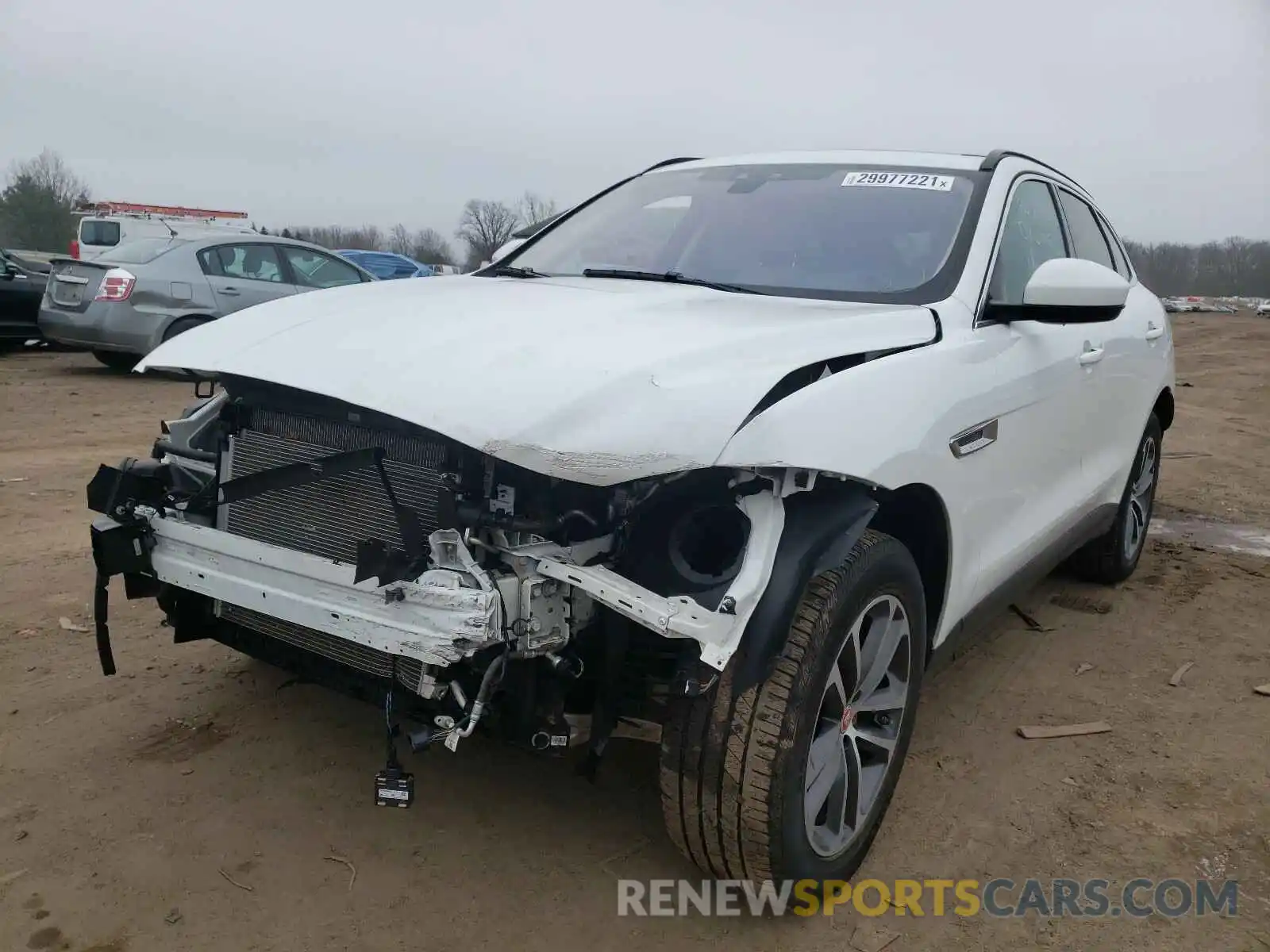 2 Фотография поврежденного автомобиля SADCJ2FX8KA396108 JAGUAR F-PACE 2019