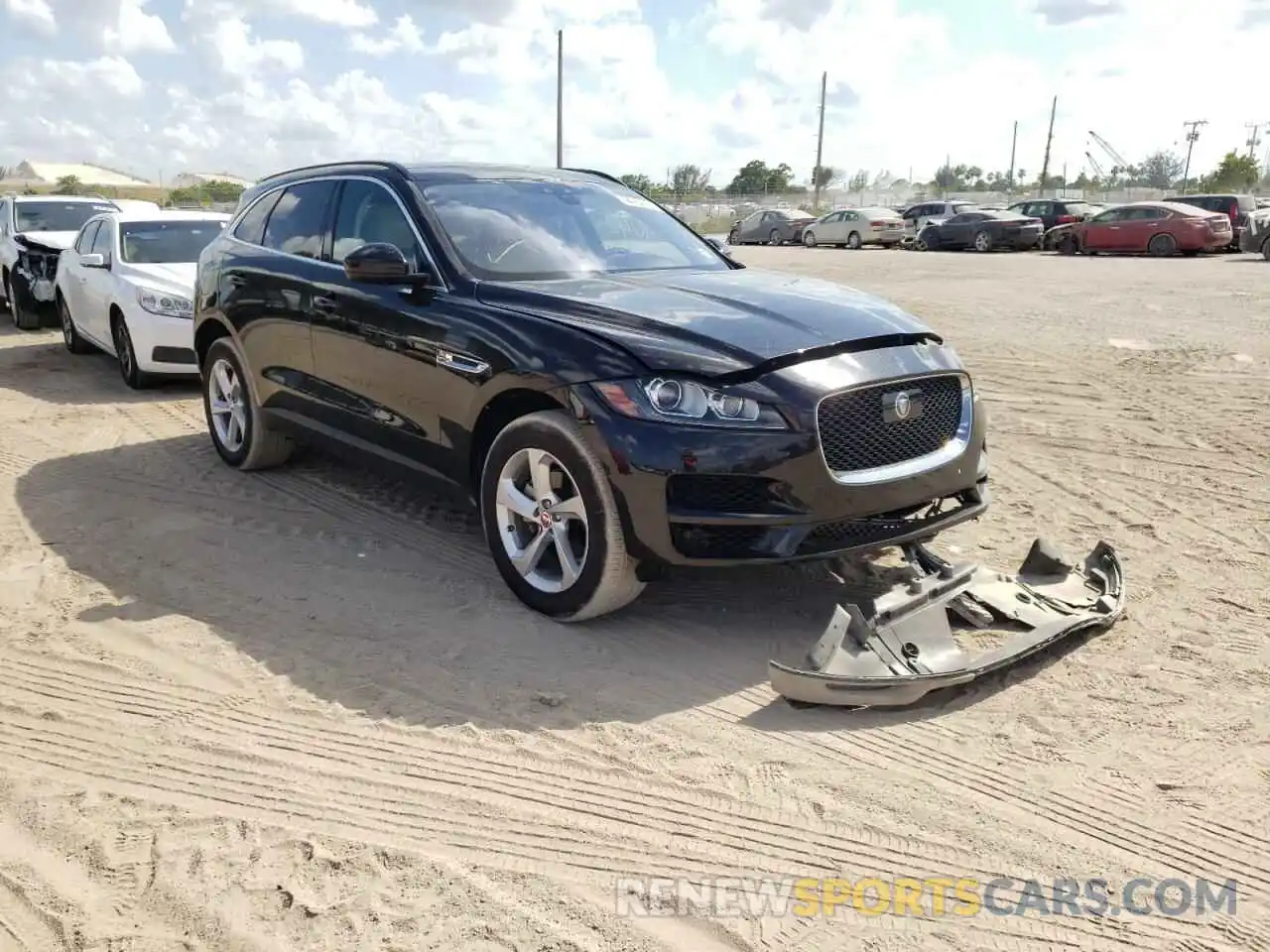 1 Photograph of a damaged car SADCJ2FX8KA600826 JAGUAR F-PACE 2019