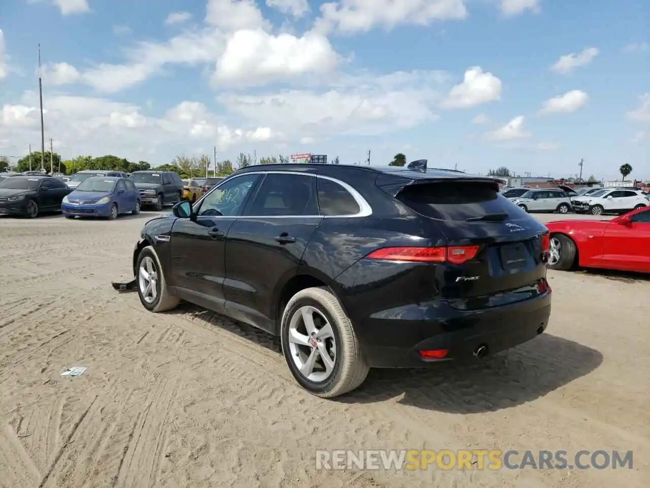 3 Фотография поврежденного автомобиля SADCJ2FX8KA600826 JAGUAR F-PACE 2019