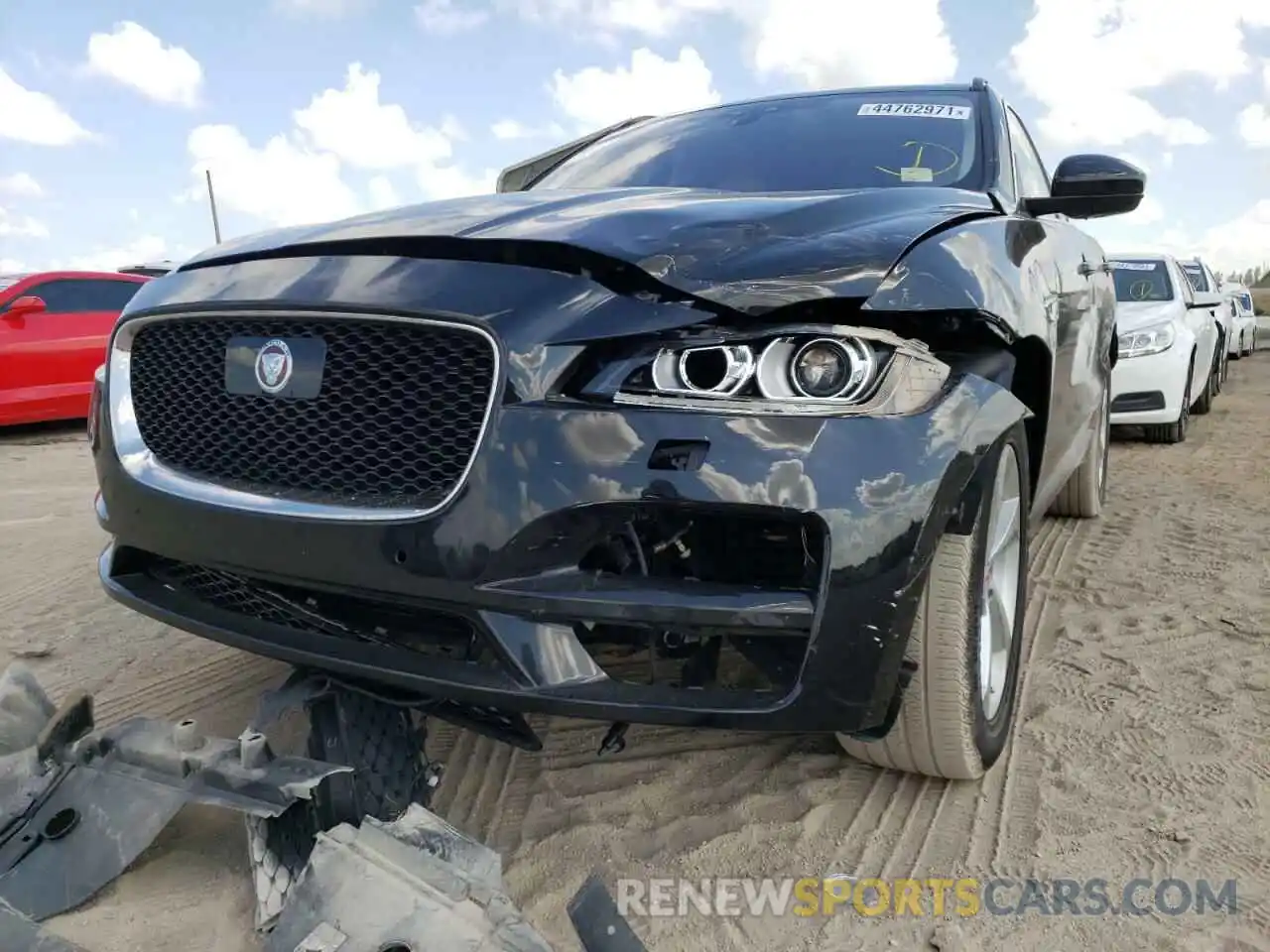 9 Photograph of a damaged car SADCJ2FX8KA600826 JAGUAR F-PACE 2019