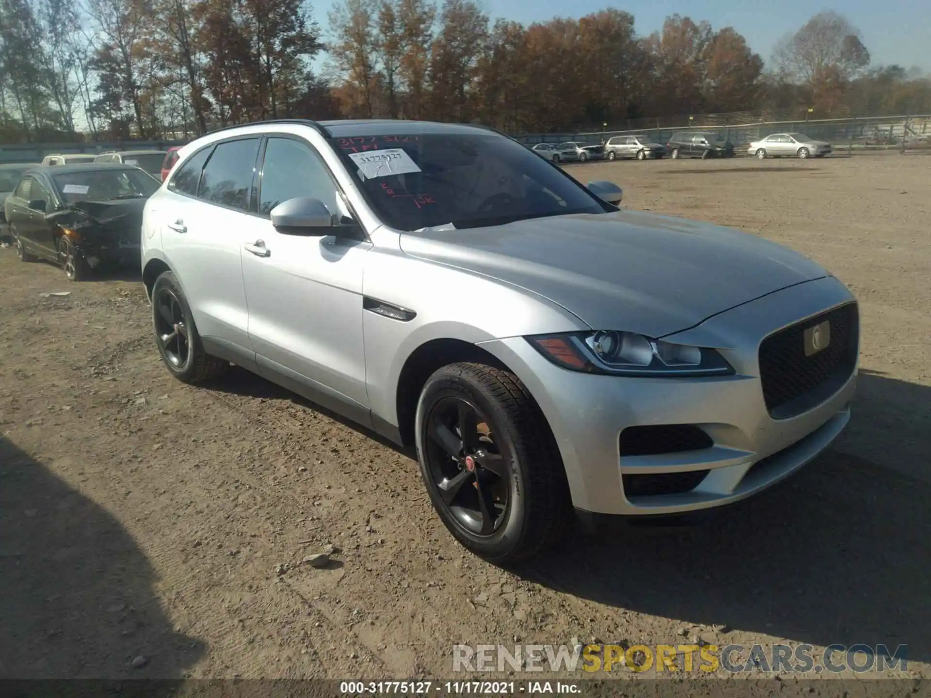 1 Фотография поврежденного автомобиля SADCJ2FX8KA609493 JAGUAR F-PACE 2019