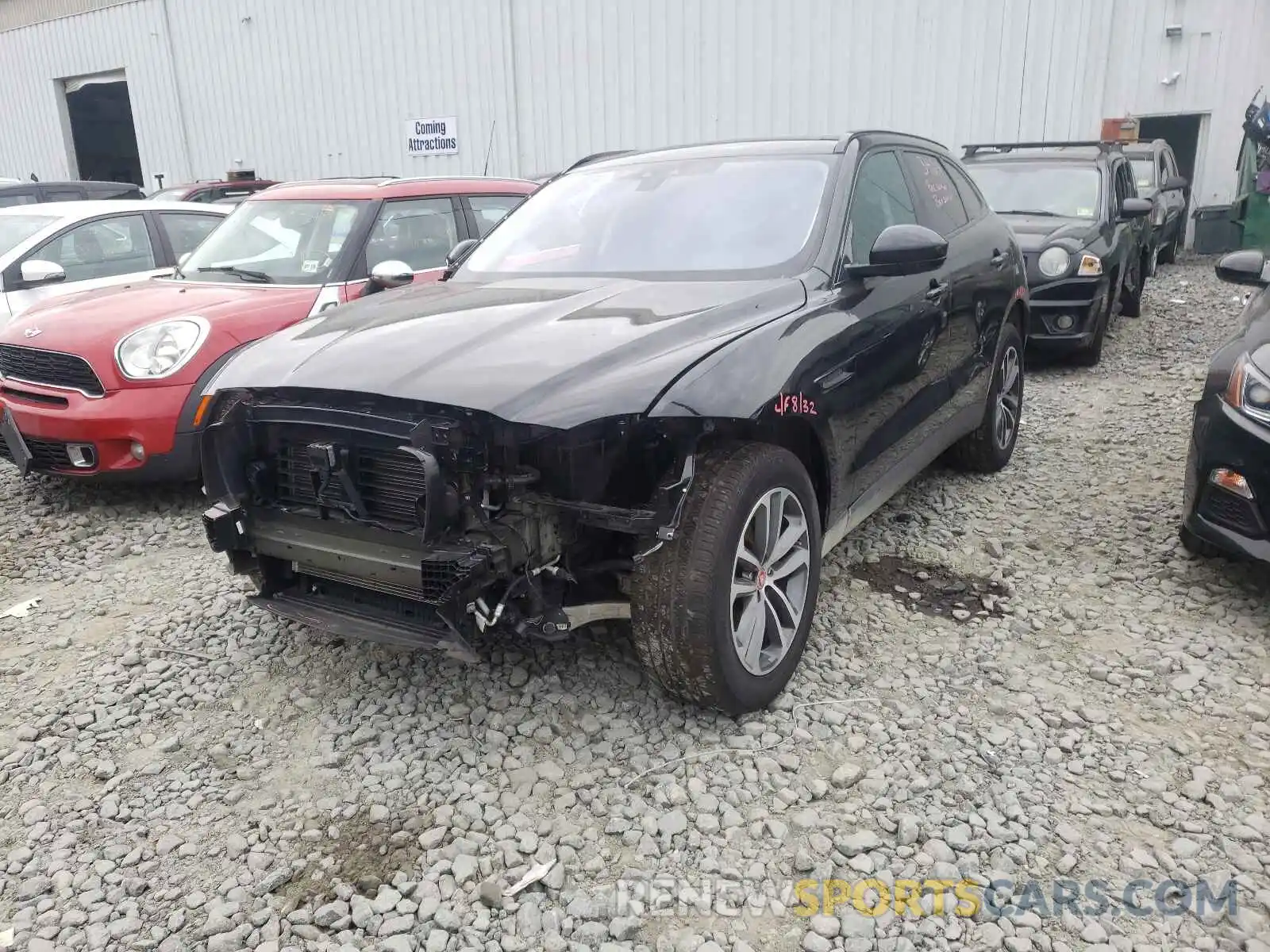 2 Фотография поврежденного автомобиля SADCJ2FX8KA616296 JAGUAR F-PACE 2019