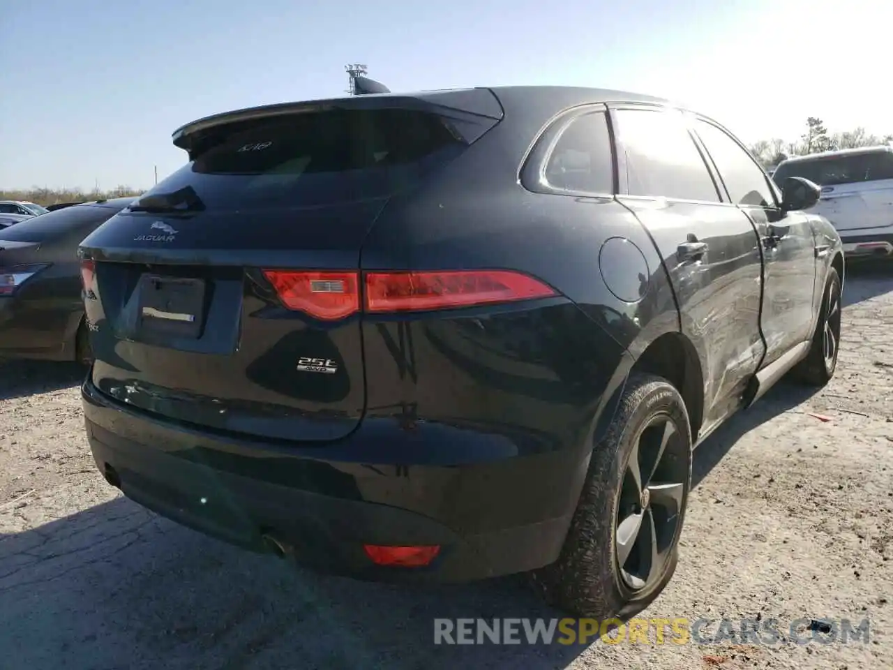 4 Фотография поврежденного автомобиля SADCJ2FX9KA362422 JAGUAR F-PACE 2019