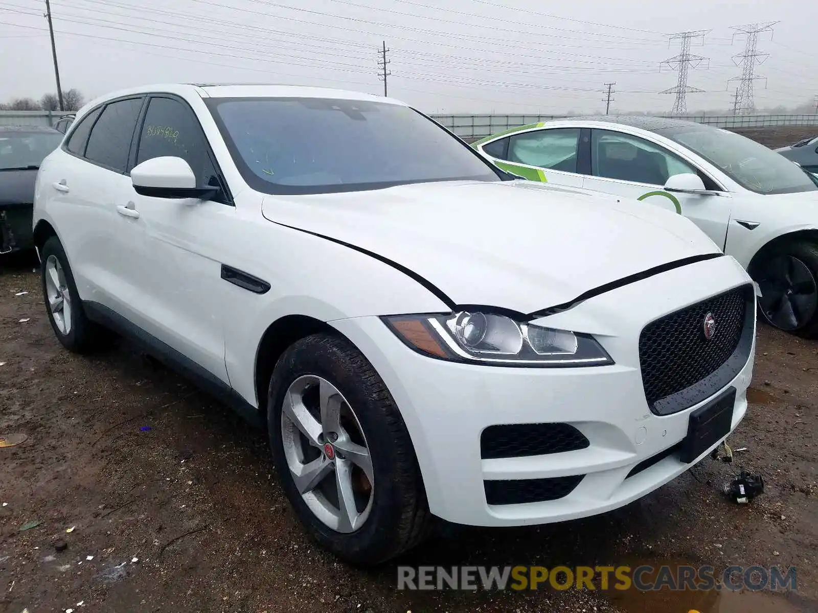 1 Фотография поврежденного автомобиля SADCJ2FX9KA602164 JAGUAR F-PACE 2019