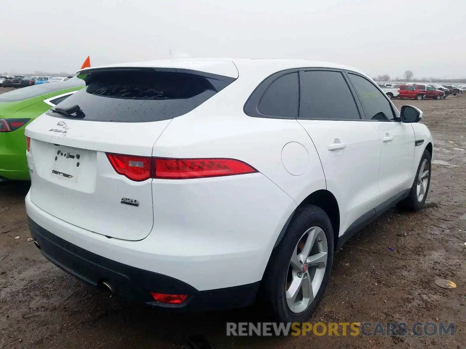 4 Фотография поврежденного автомобиля SADCJ2FX9KA602164 JAGUAR F-PACE 2019