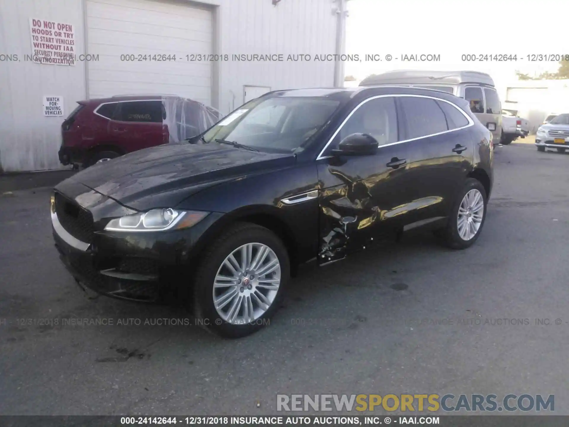 2 Photograph of a damaged car SADCJ2FXXKA354281 JAGUAR F-PACE 2019