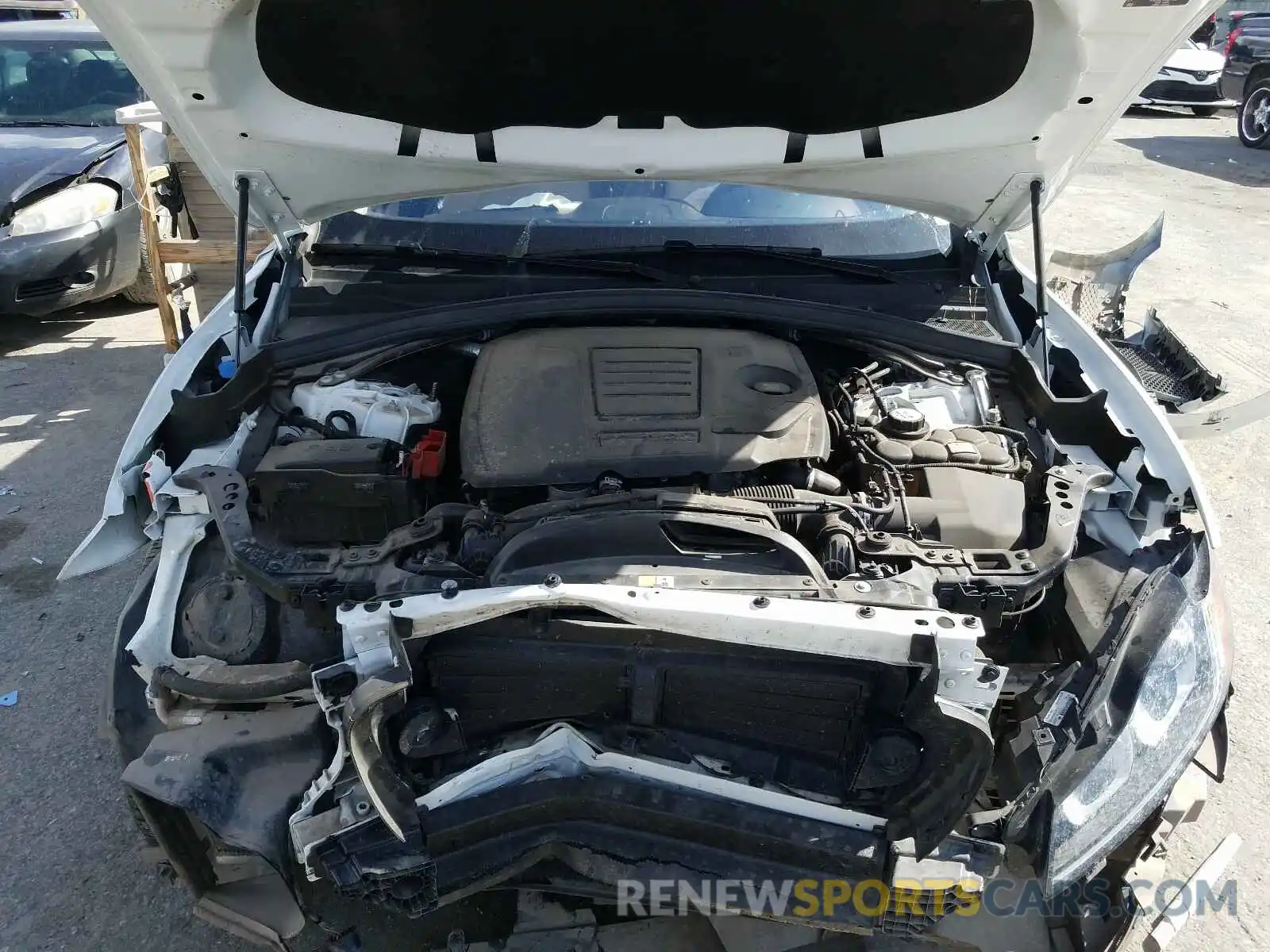 7 Photograph of a damaged car SADCJ2FXXKA393792 JAGUAR F-PACE 2019