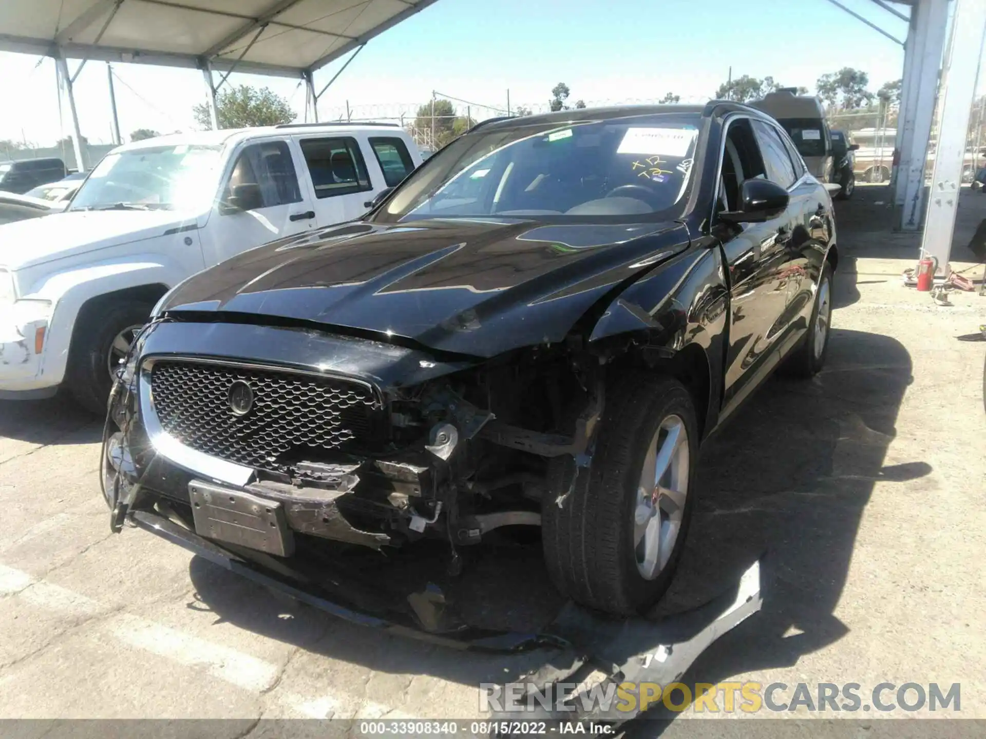 2 Photograph of a damaged car SADCJ2FXXKA394828 JAGUAR F-PACE 2019