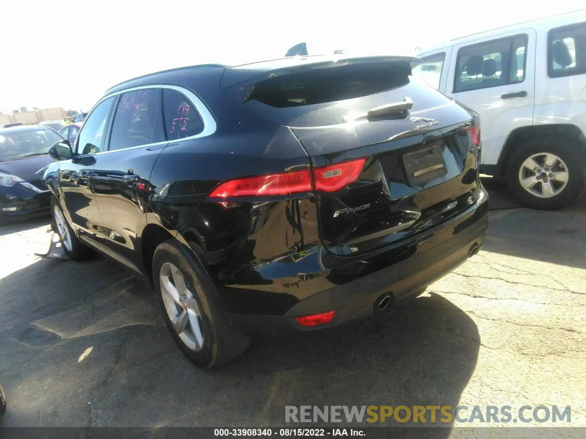 3 Photograph of a damaged car SADCJ2FXXKA394828 JAGUAR F-PACE 2019