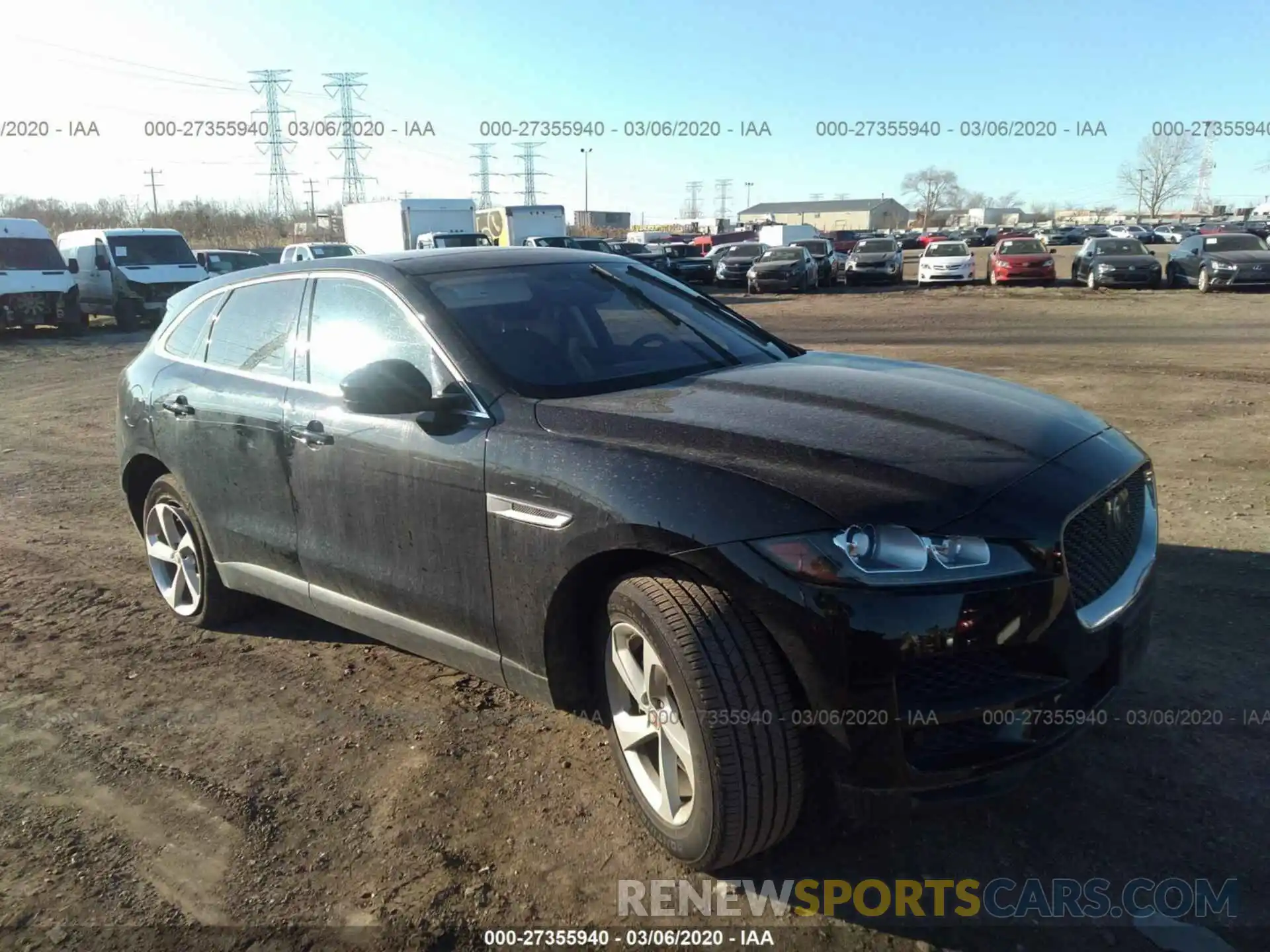 1 Фотография поврежденного автомобиля SADCJ2GX0KA354885 JAGUAR F-PACE 2019