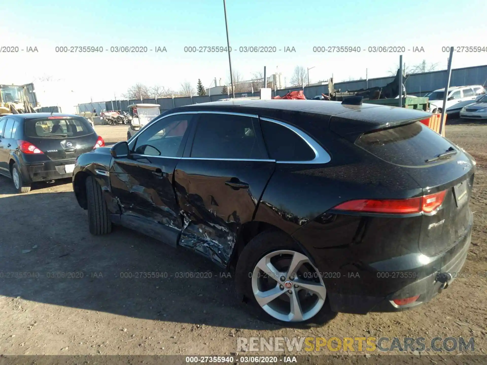 3 Photograph of a damaged car SADCJ2GX0KA354885 JAGUAR F-PACE 2019