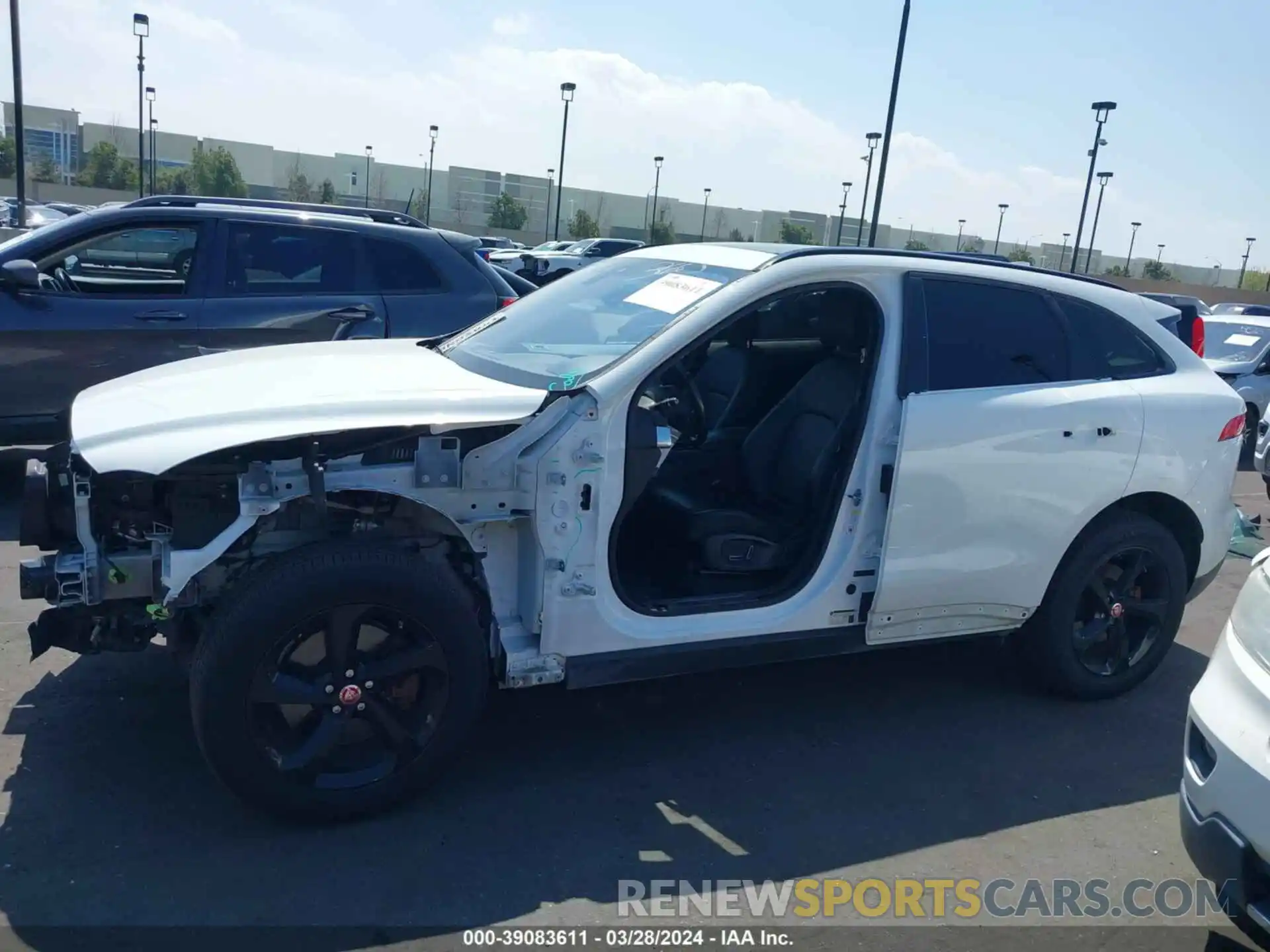 15 Photograph of a damaged car SADCJ2GX2KA368559 JAGUAR F-PACE 2019