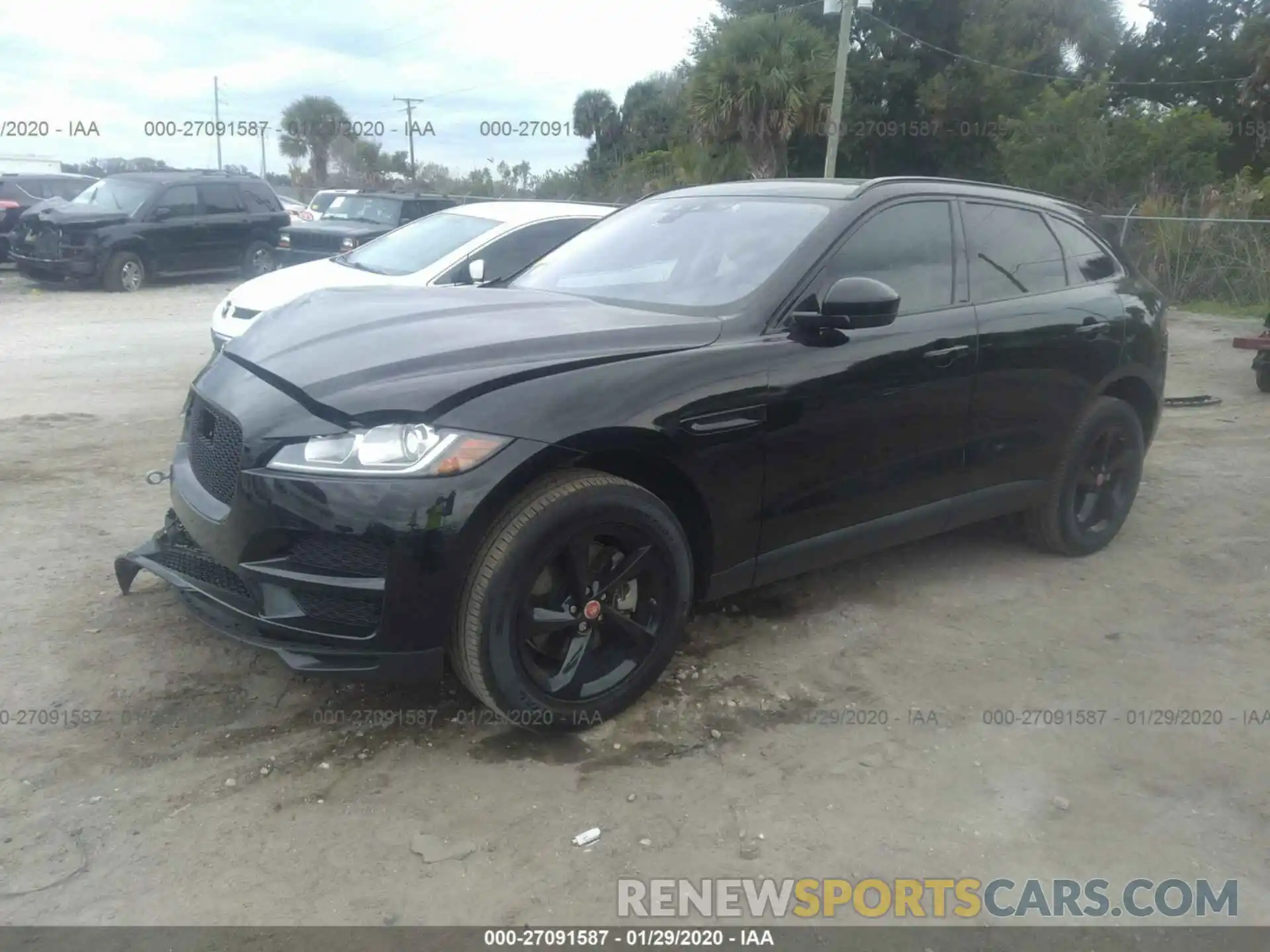 2 Photograph of a damaged car SADCJ2GX6KA367799 JAGUAR F-PACE 2019