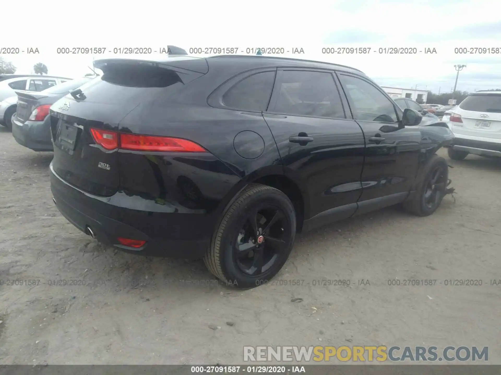 4 Photograph of a damaged car SADCJ2GX6KA367799 JAGUAR F-PACE 2019