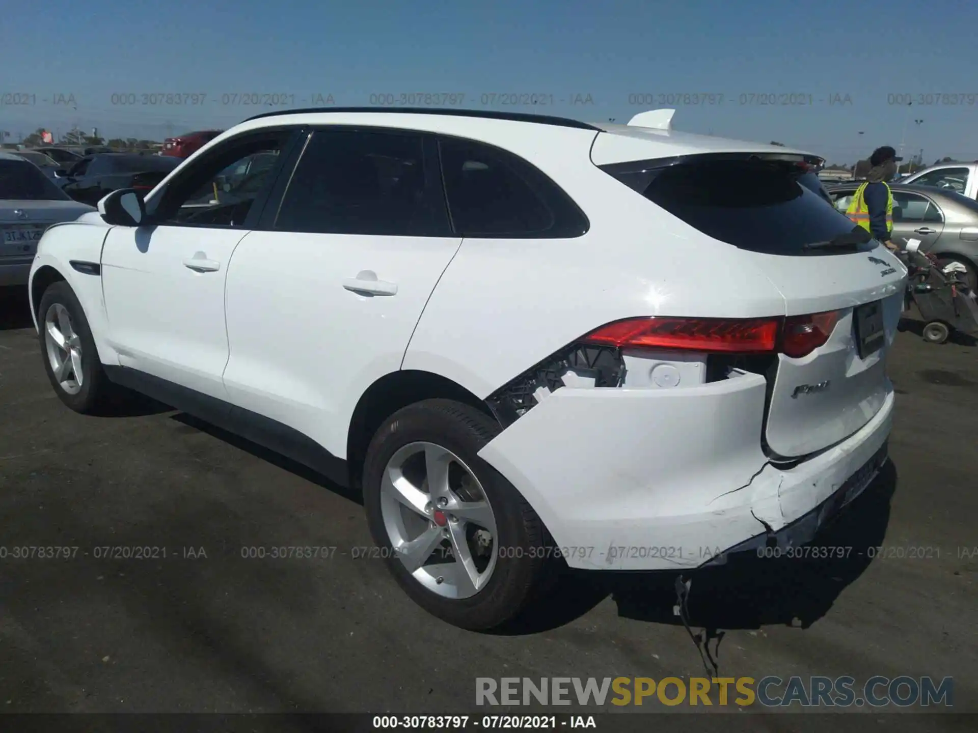 3 Photograph of a damaged car SADCJ2GX6KA368760 JAGUAR F-PACE 2019