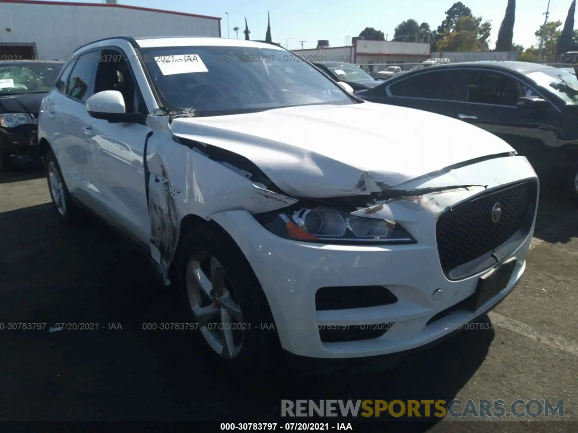 6 Photograph of a damaged car SADCJ2GX6KA368760 JAGUAR F-PACE 2019