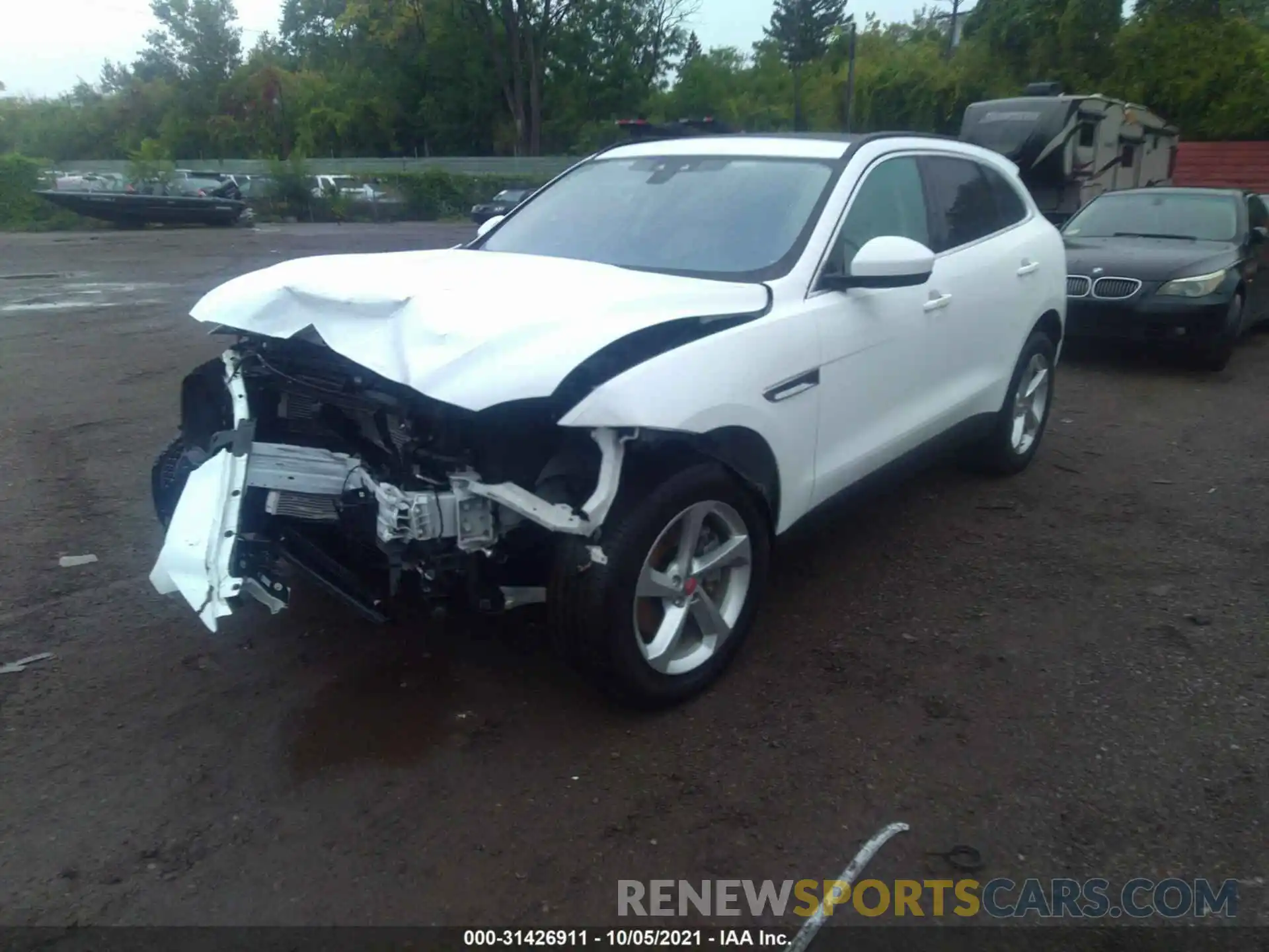 2 Photograph of a damaged car SADCJ2GX6KA391164 JAGUAR F-PACE 2019