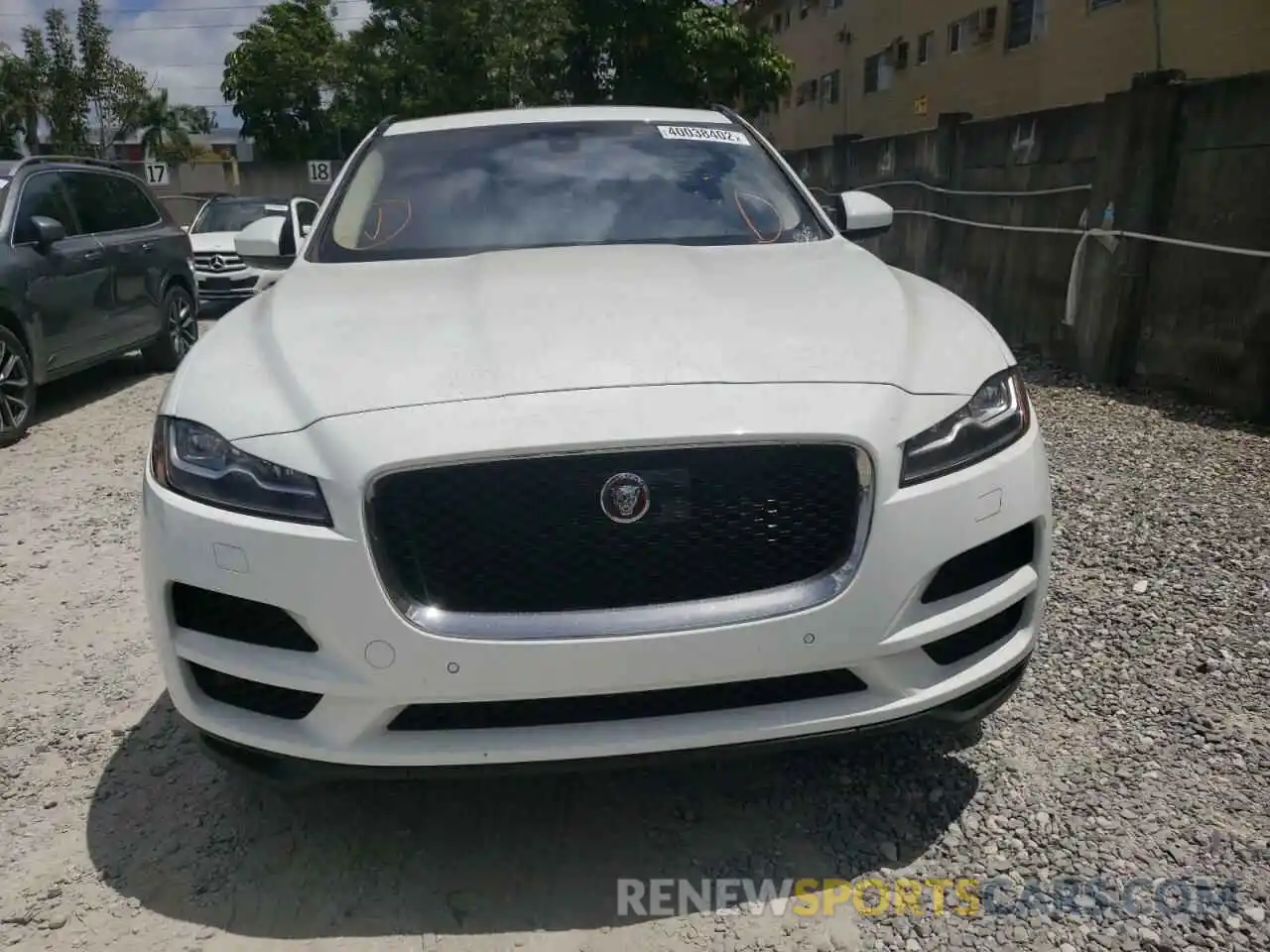 9 Photograph of a damaged car SADCK2FX0KA354223 JAGUAR F-PACE 2019