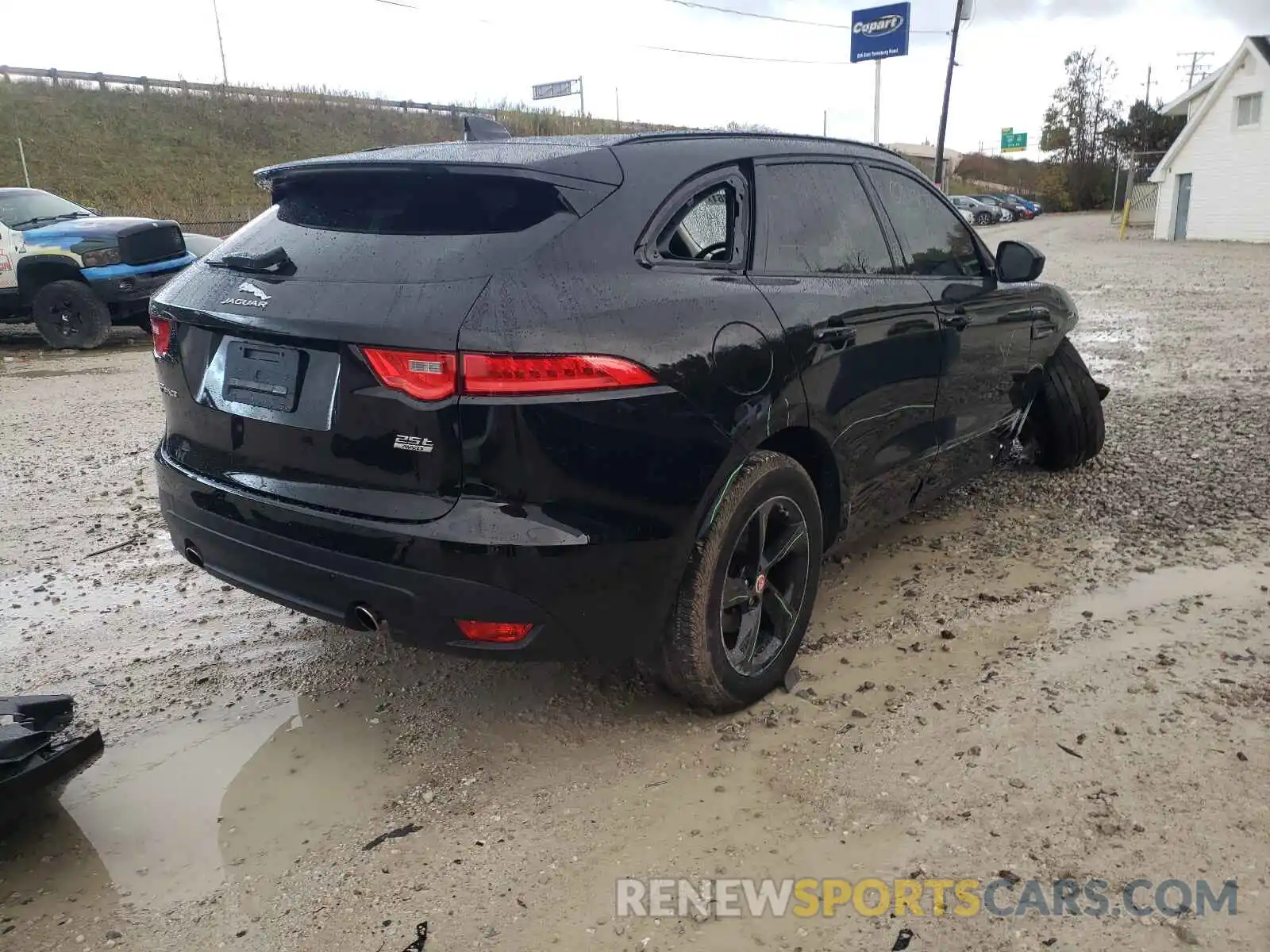 4 Фотография поврежденного автомобиля SADCK2FX0KA600901 JAGUAR F-PACE 2019