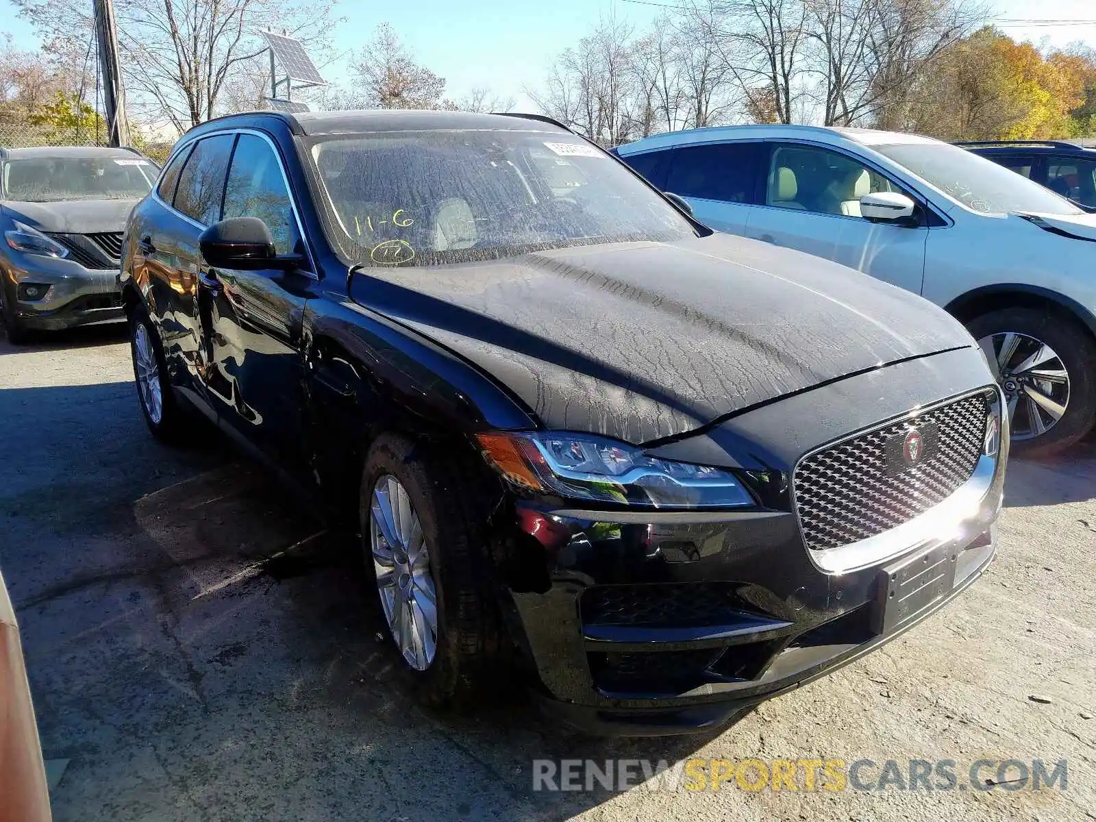 1 Photograph of a damaged car SADCK2FX0KA601191 JAGUAR F-PACE 2019