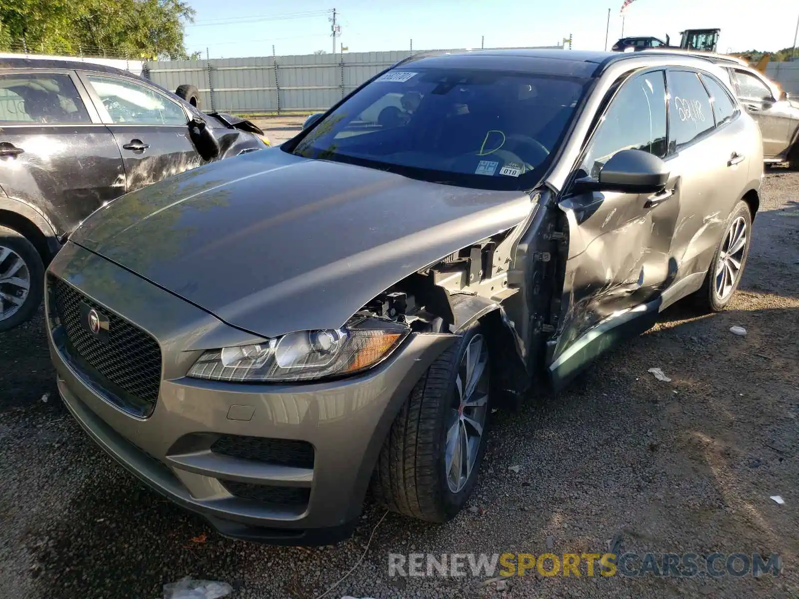 9 Photograph of a damaged car SADCK2FX0KA606570 JAGUAR F-PACE 2019