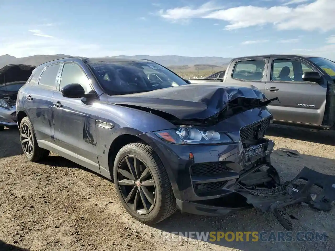 4 Фотография поврежденного автомобиля SADCK2FX0KA609226 JAGUAR F-PACE 2019