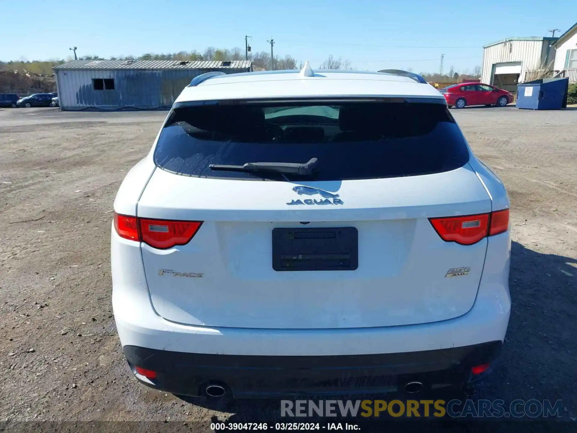 16 Photograph of a damaged car SADCK2FX0KA609677 JAGUAR F-PACE 2019