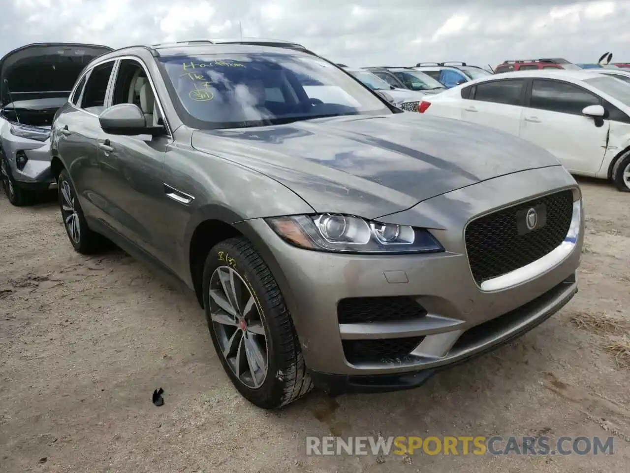 1 Фотография поврежденного автомобиля SADCK2FX1KA610997 JAGUAR F-PACE 2019