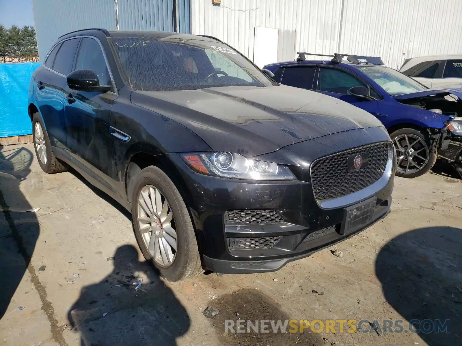 1 Photograph of a damaged car SADCK2FX2KA394982 JAGUAR F-PACE 2019