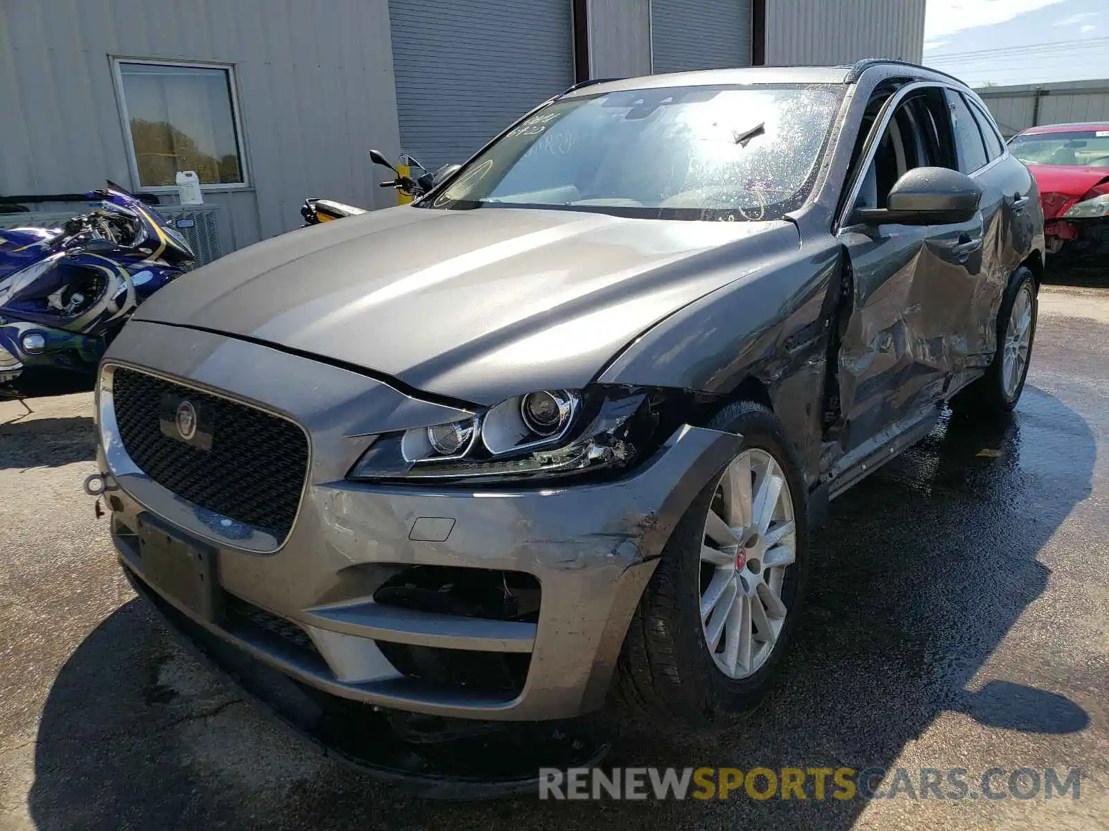 2 Photograph of a damaged car SADCK2FX2KA600933 JAGUAR F-PACE 2019