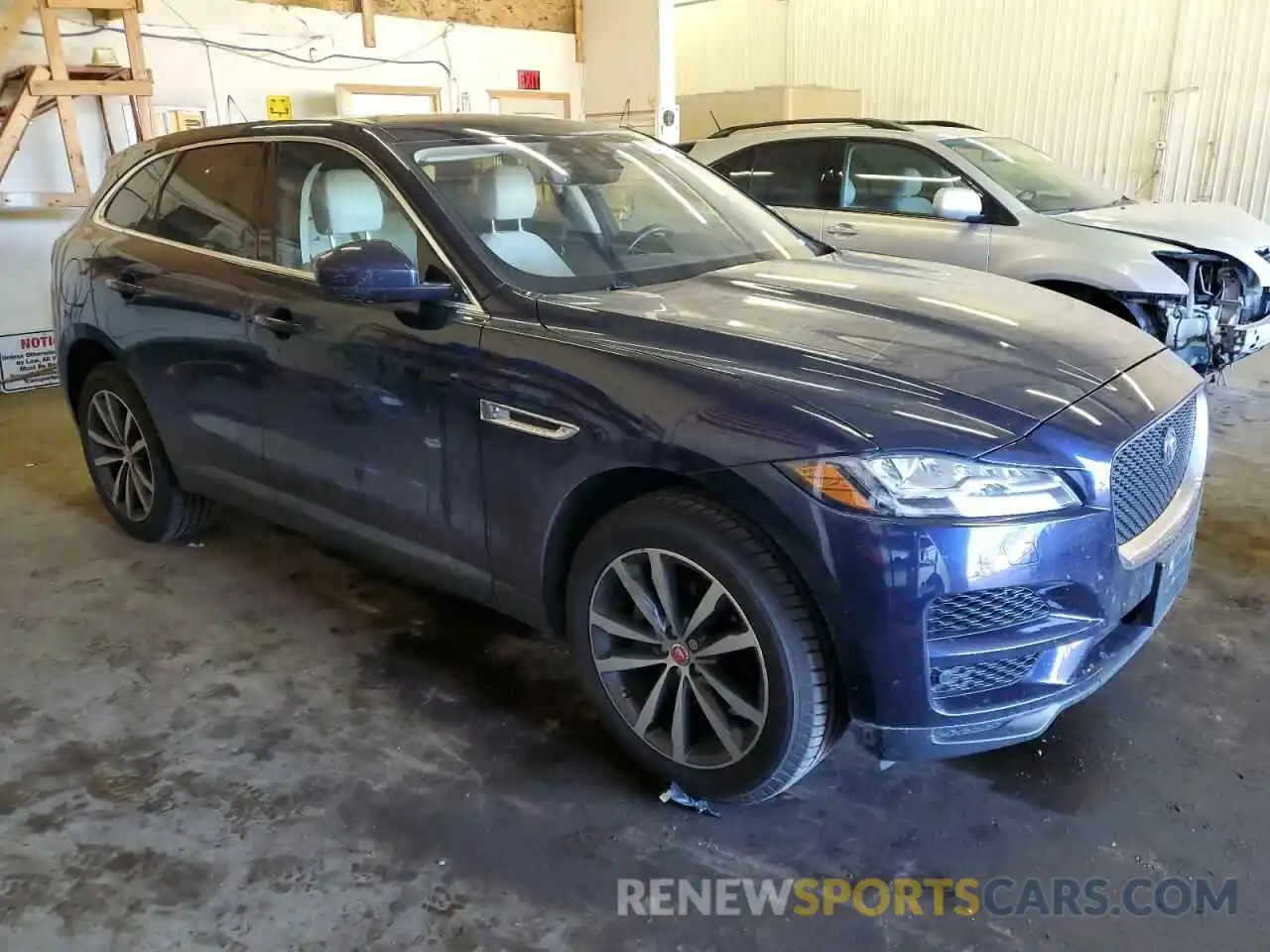 4 Фотография поврежденного автомобиля SADCK2FX3KA398216 JAGUAR F-PACE 2019