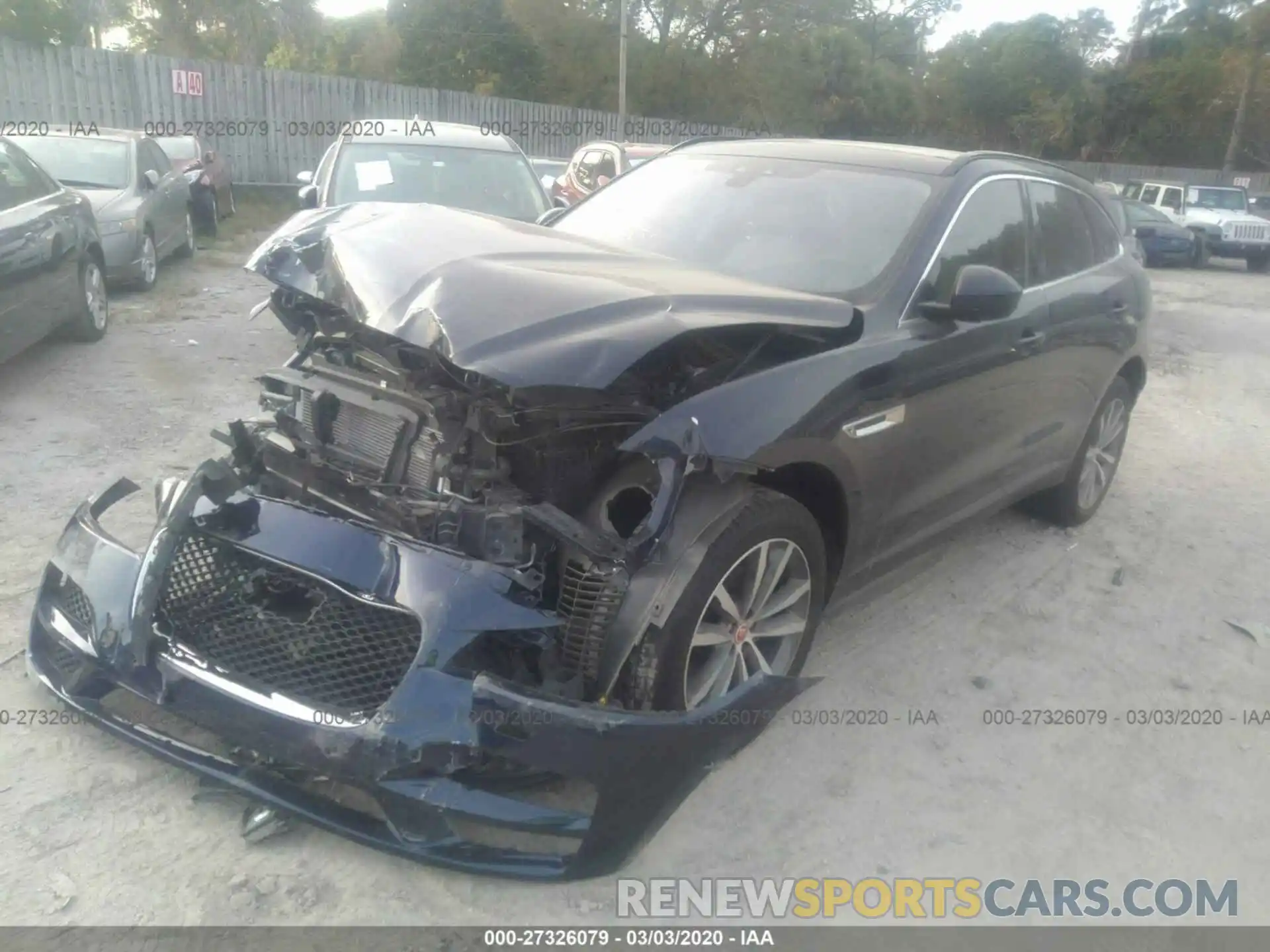 2 Photograph of a damaged car SADCK2FX3KA610600 JAGUAR F-PACE 2019