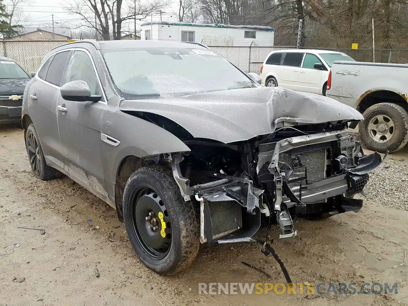 1 Photograph of a damaged car SADCK2FX4KA360719 JAGUAR F-PACE 2019