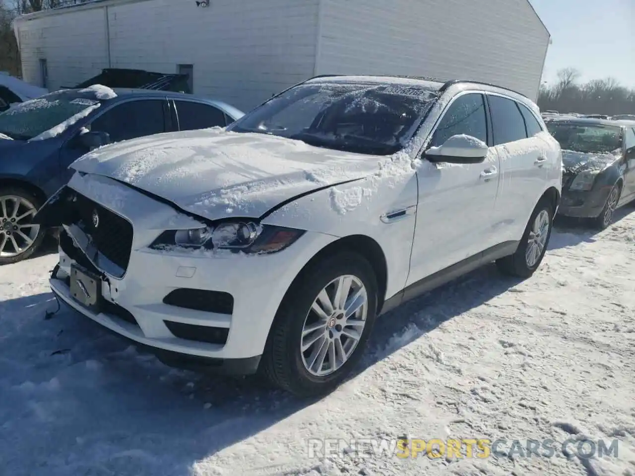 2 Фотография поврежденного автомобиля SADCK2FX5KA352371 JAGUAR F-PACE 2019