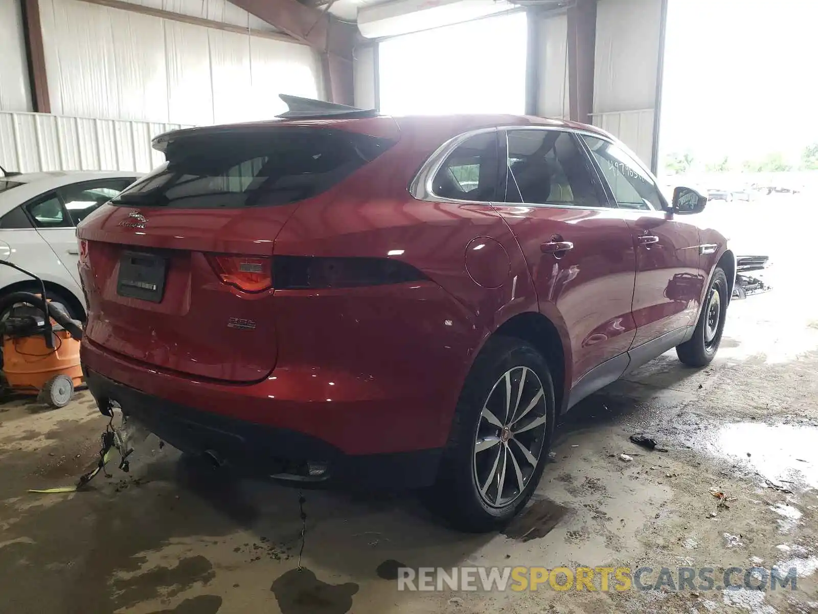 4 Photograph of a damaged car SADCK2FX5KA358087 JAGUAR F-PACE 2019