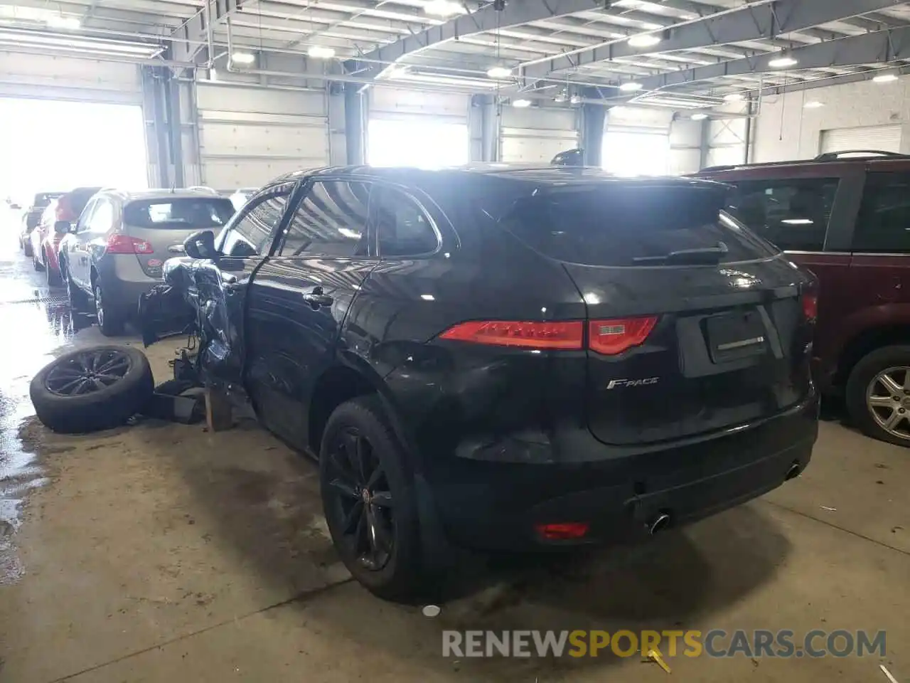 3 Photograph of a damaged car SADCK2FX5KA363032 JAGUAR F-PACE 2019