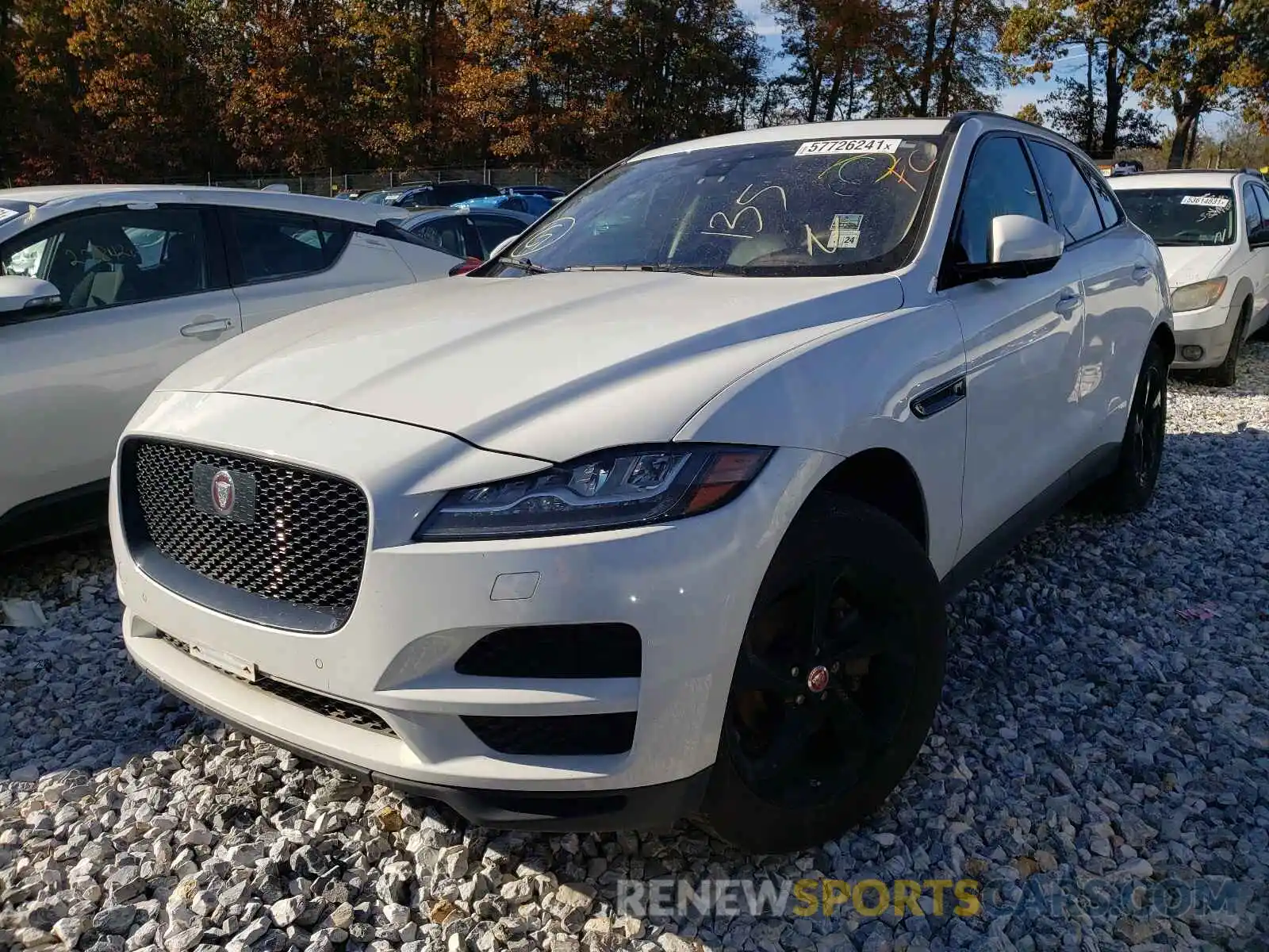 2 Фотография поврежденного автомобиля SADCK2FX5KA601574 JAGUAR F-PACE 2019