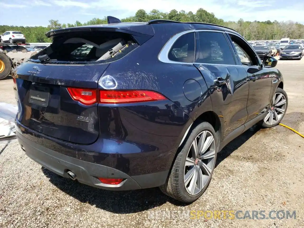 4 Photograph of a damaged car SADCK2FX6KA366960 JAGUAR F-PACE 2019