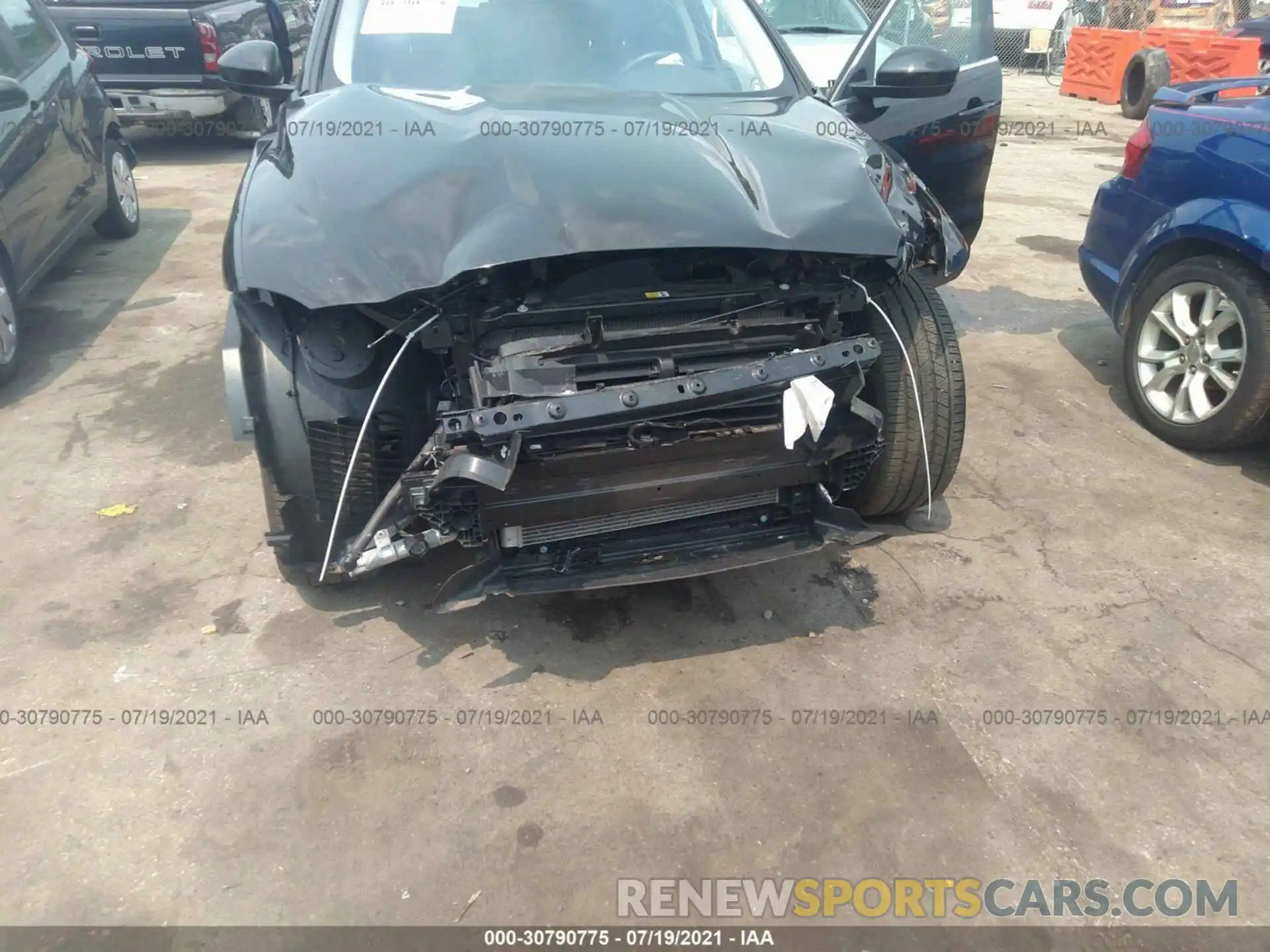 6 Photograph of a damaged car SADCK2FX6KA396489 JAGUAR F-PACE 2019