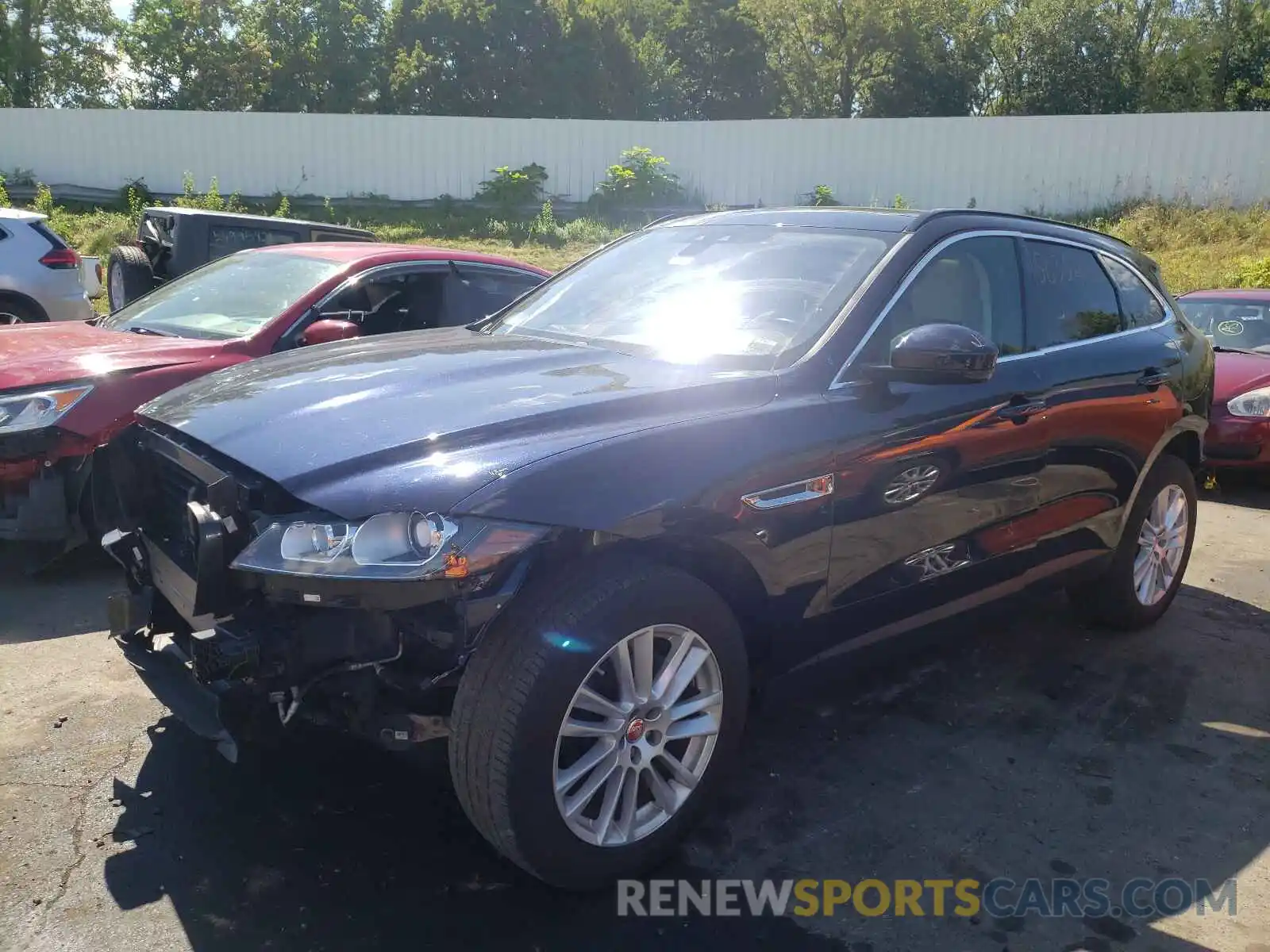 2 Photograph of a damaged car SADCK2FX6KA397299 JAGUAR F-PACE 2019