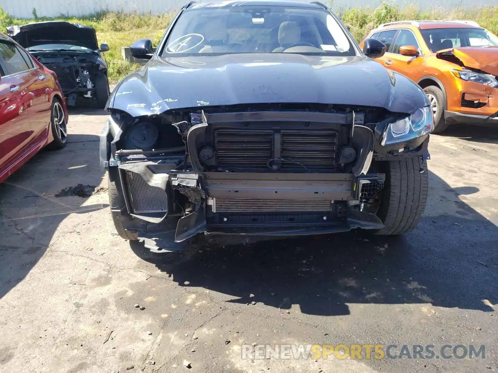 9 Photograph of a damaged car SADCK2FX6KA397299 JAGUAR F-PACE 2019