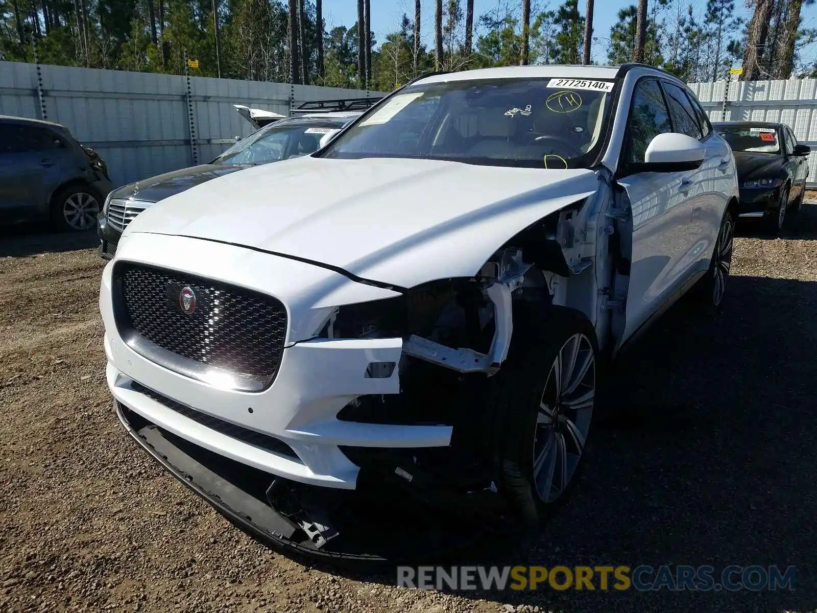 9 Photograph of a damaged car SADCK2FX7KA395576 JAGUAR F-PACE 2019